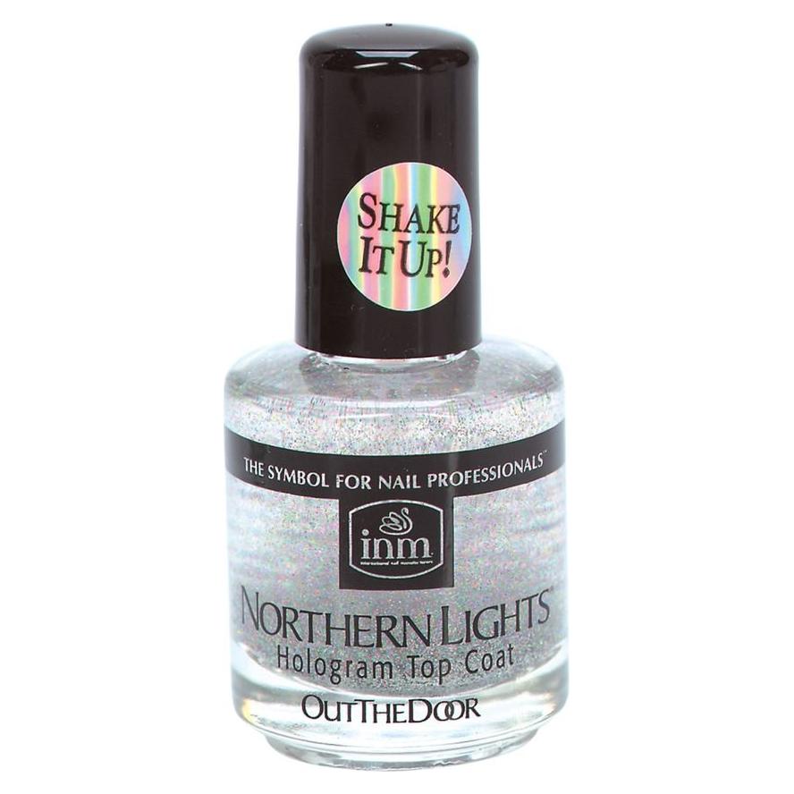Abrillantador Holográfico Plateado INM Northern Lights 15 ml