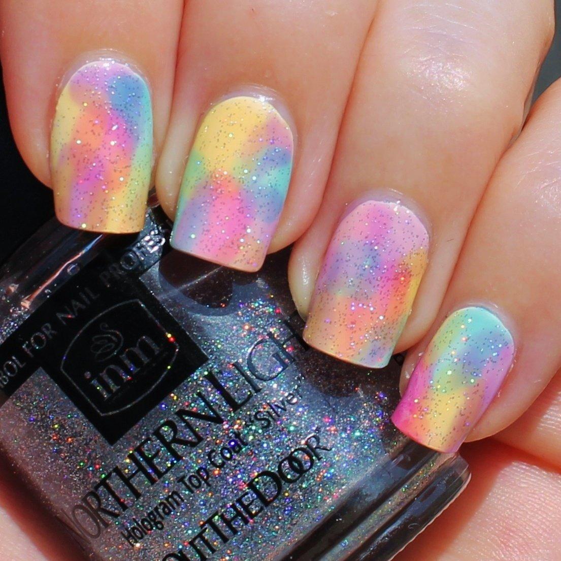 Abrillantador Holográfico Plateado INM Northern Lights 15 ml