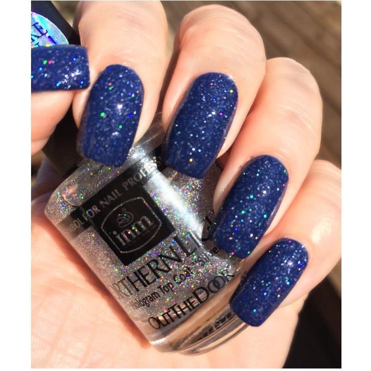 Abrillantador Holográfico Plateado INM Northern Lights 15 ml