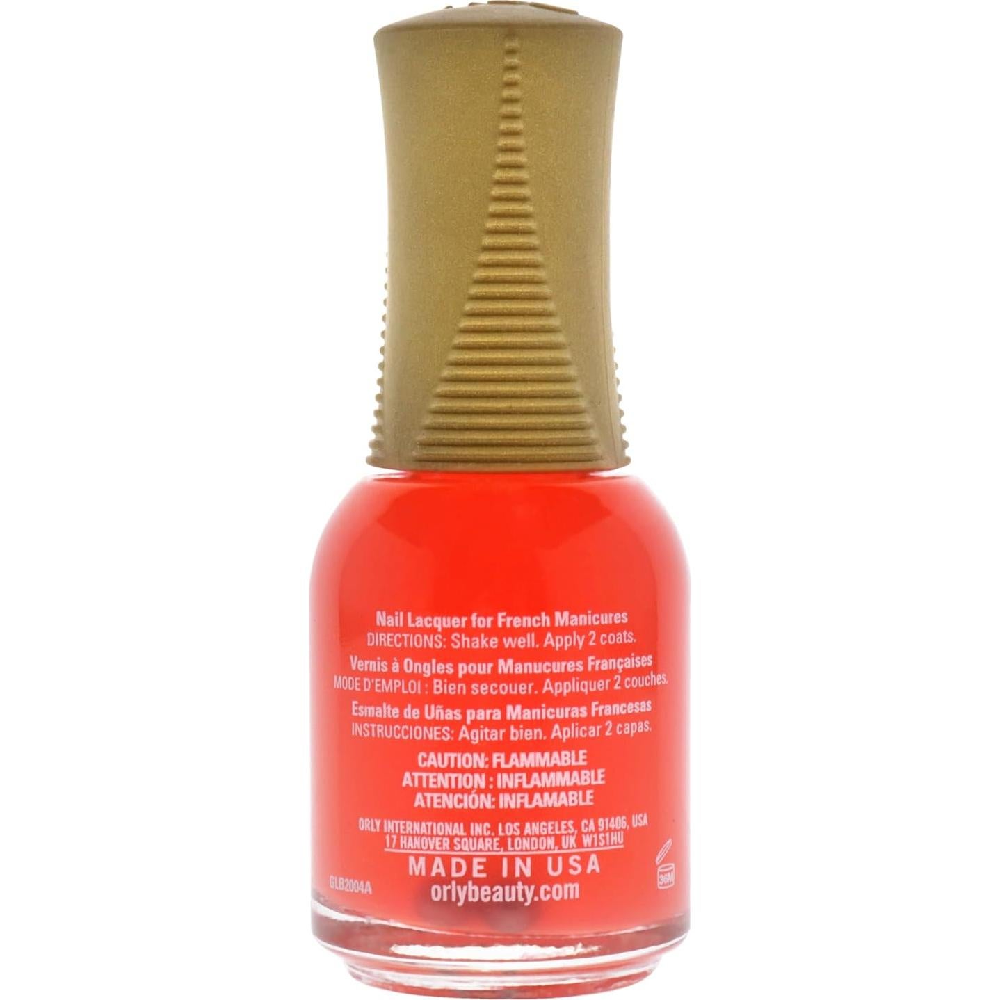 Esmalte de Uñas Orly Manicura Francesa Rosa Desnudo 17 ml