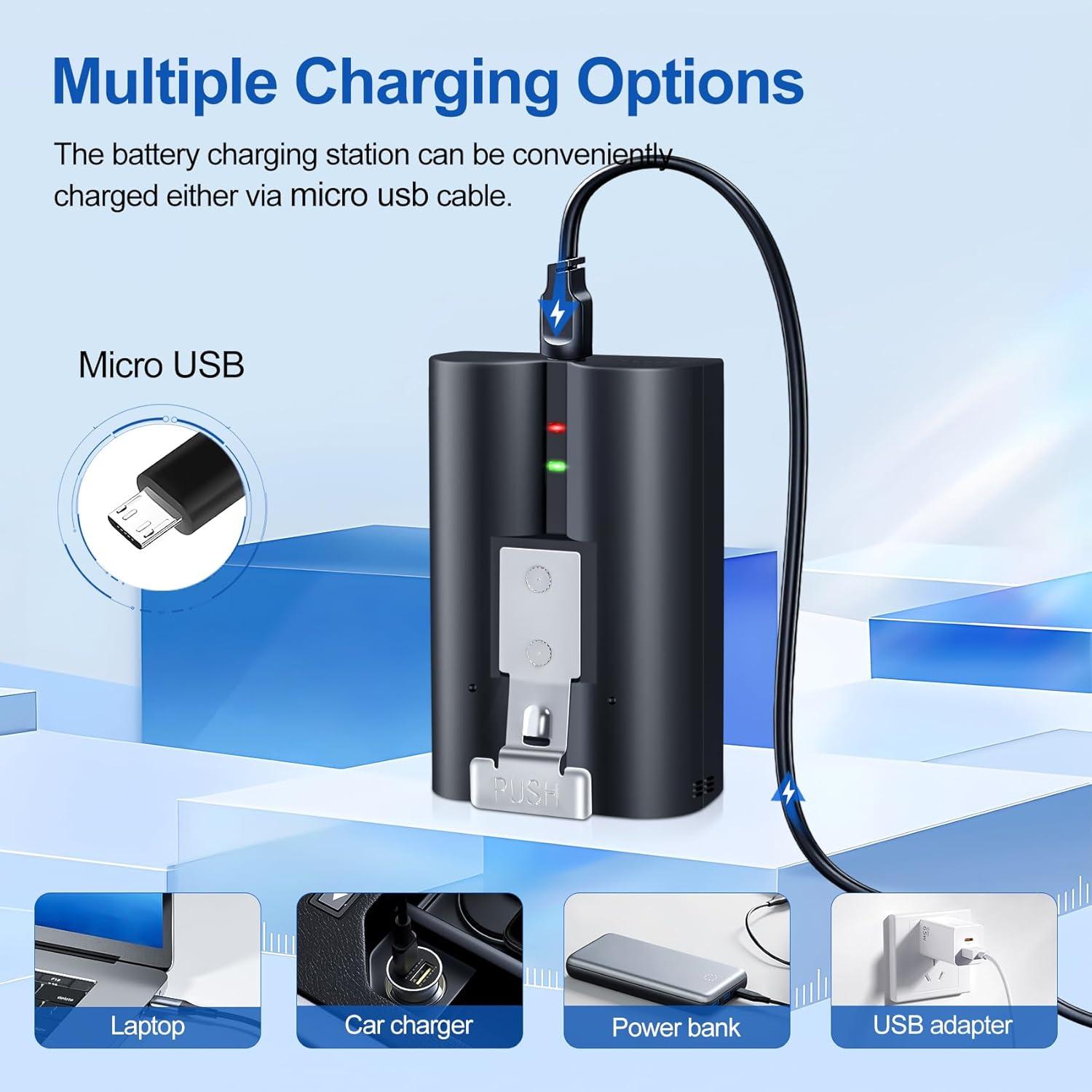 Batería de Reemplazo 6040mAh PoweLyt para Videoporteros Ring