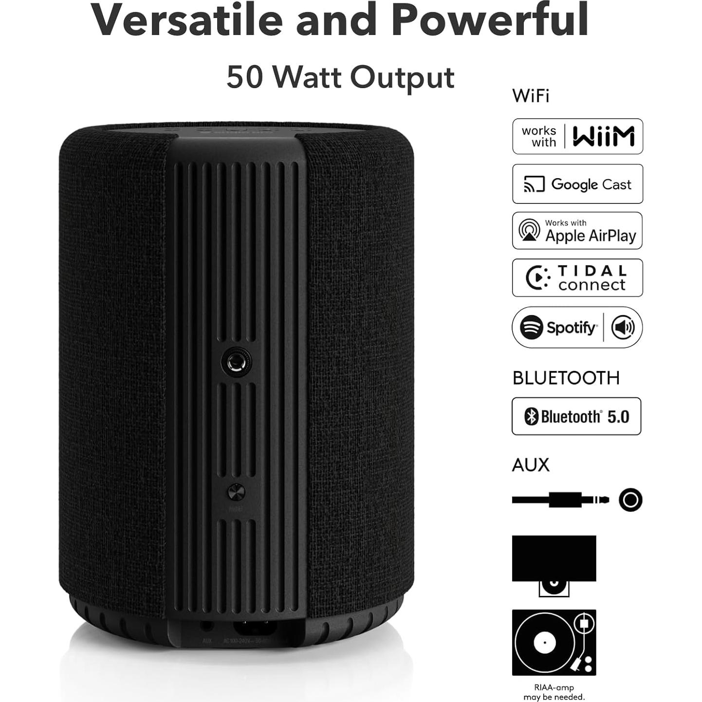 Altavoz Inalámbrico Audio Pro A10 MKII WiiM 50W Bluetooth WiFi