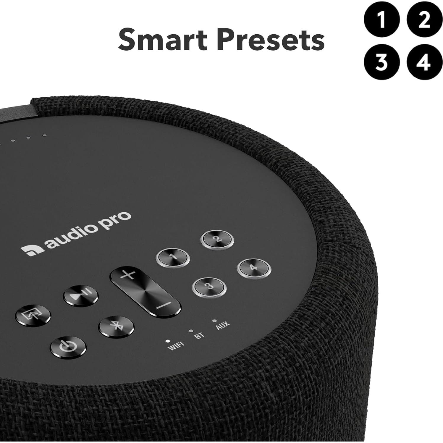 Altavoz Inalámbrico Audio Pro A10 MKII WiiM 50W Bluetooth WiFi