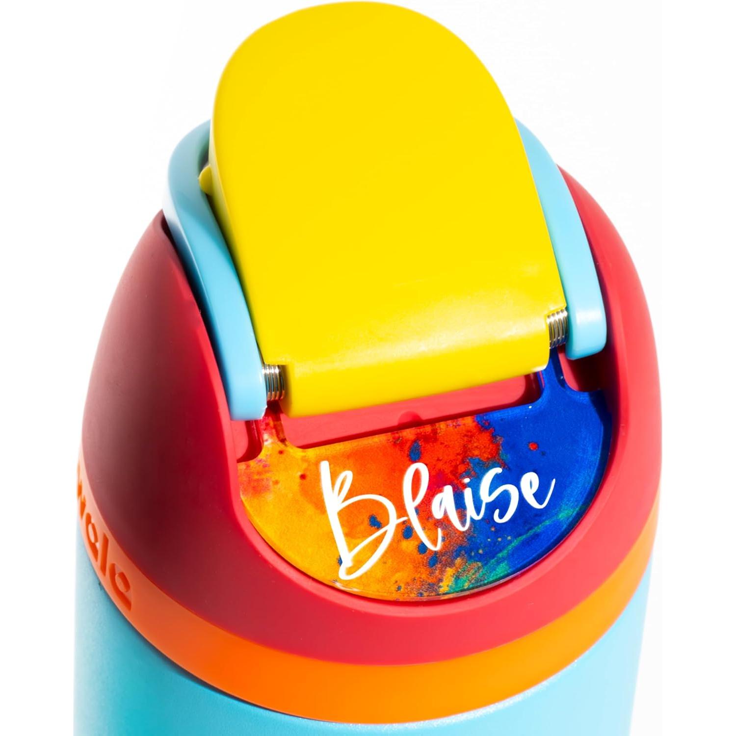 Placa de Nombre Personalizada Owala 24oz 32oz 40oz - 20 Colores