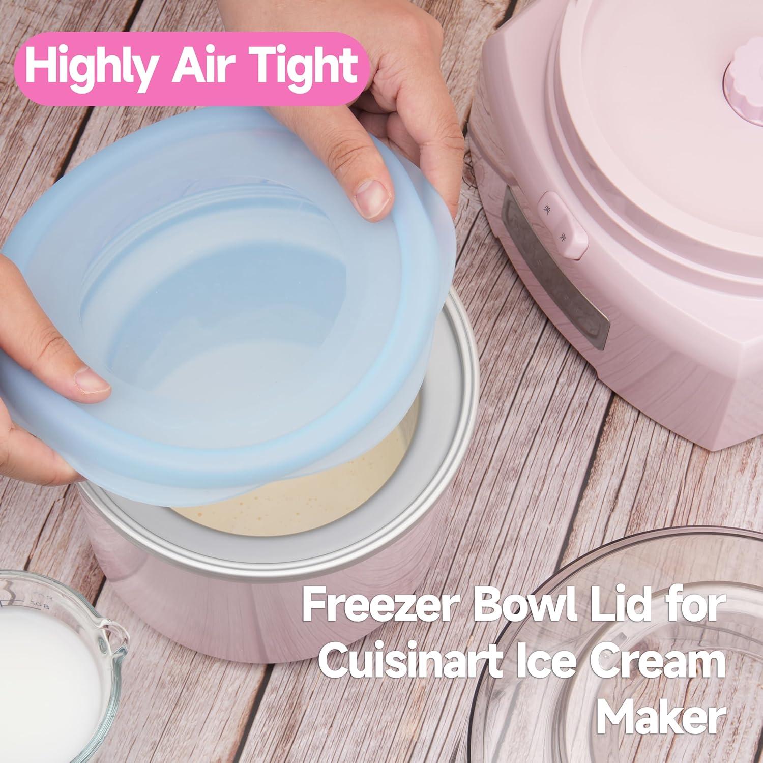 Tapas de Silicona Reutilizables Kiicii para Tazón Cuisinart 1.5QT