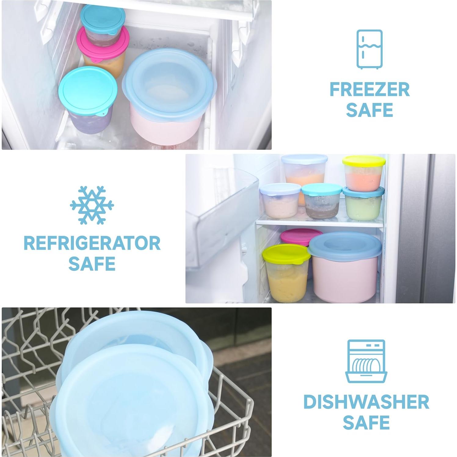 Tapas de Silicona Reutilizables Kiicii para Tazón Cuisinart 1.5QT