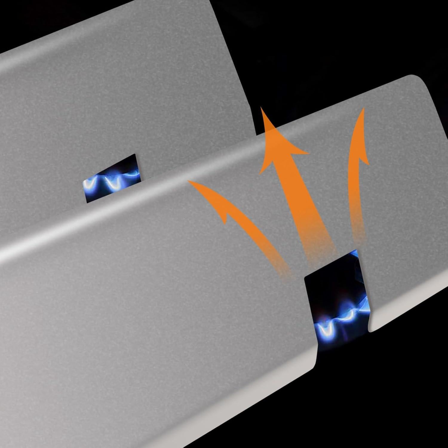 Barras Saborizadoras Acero Inoxidable GOKOTASA para Parrilla Weber Spirit 200