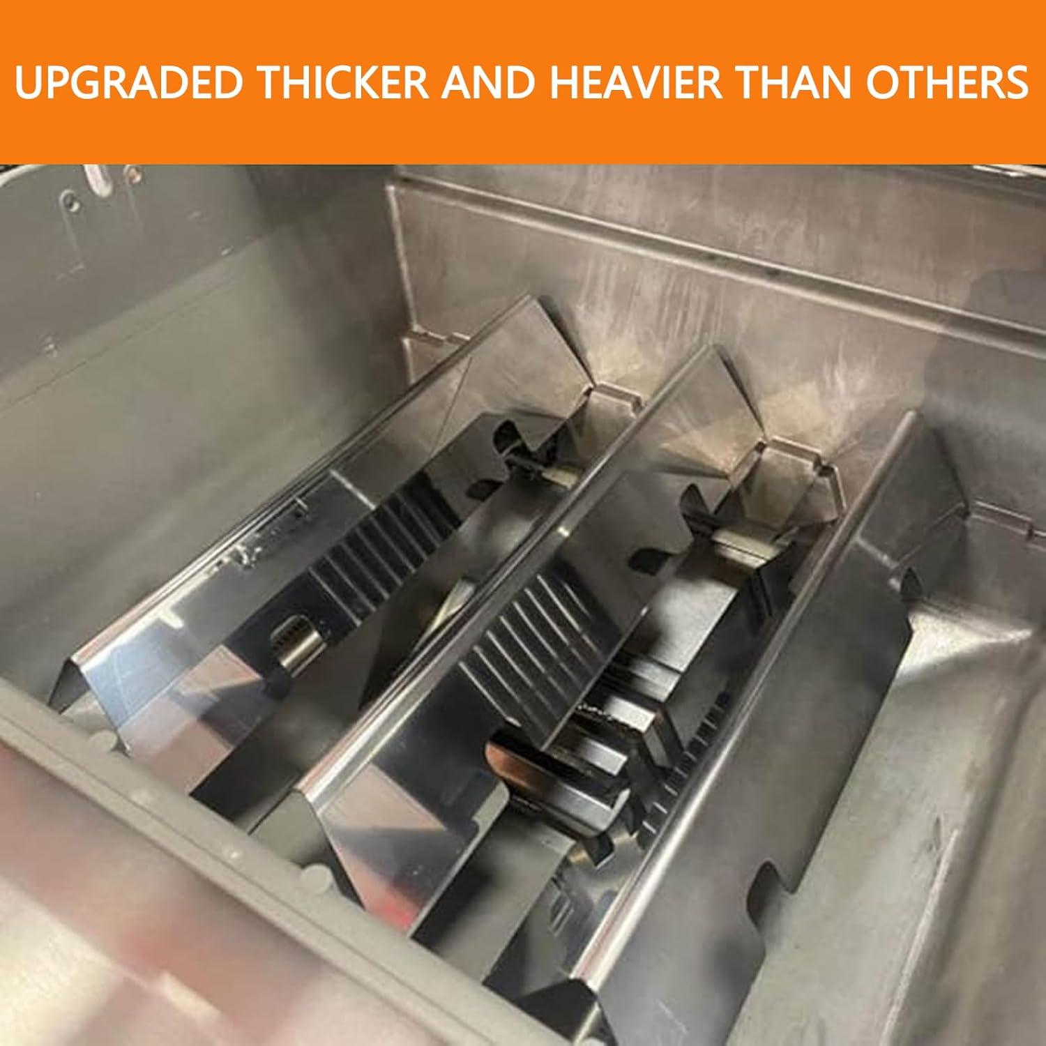 Barras Saborizadoras Acero Inoxidable GOKOTASA para Parrilla Weber Spirit 200