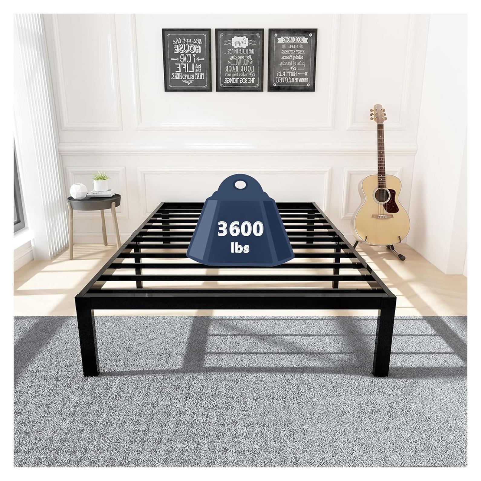 Estructura de Cama Individual 45MinST Carga Pesada 1633kg 14cm