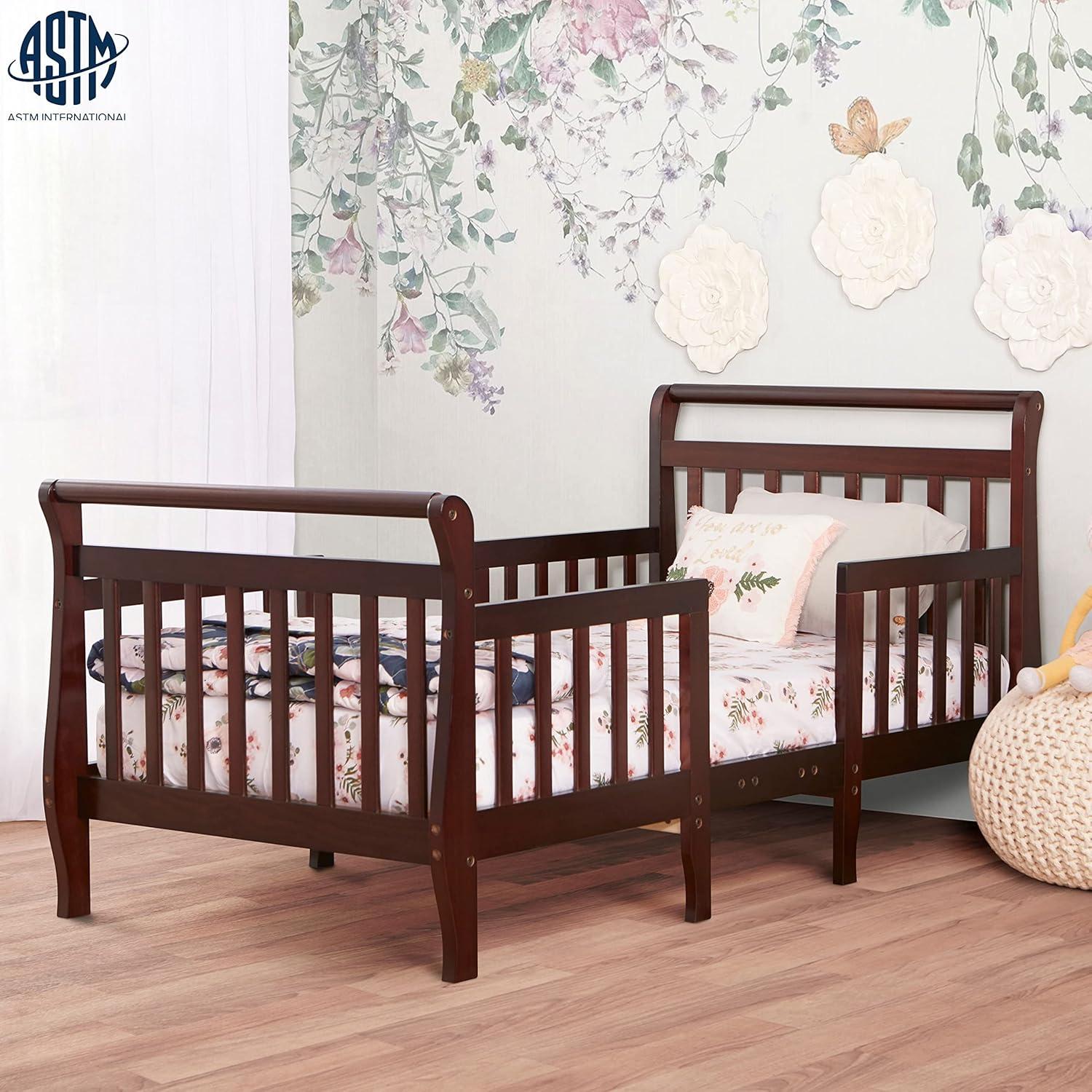 Cama Convertible 3-en-1 Dream On Me Emma Espresso