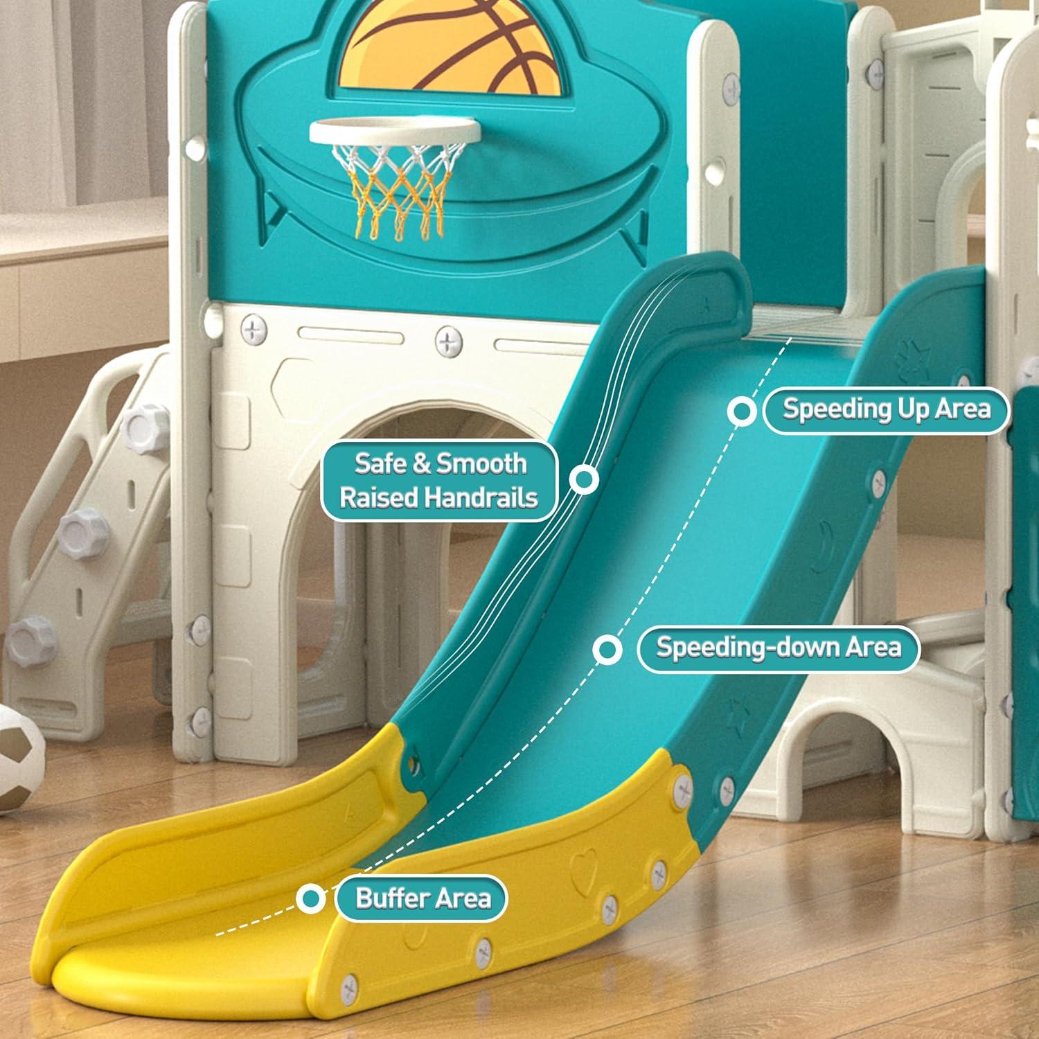 Tobogán Temático de Autobús Nyeekoy 9-en-1 para Niños