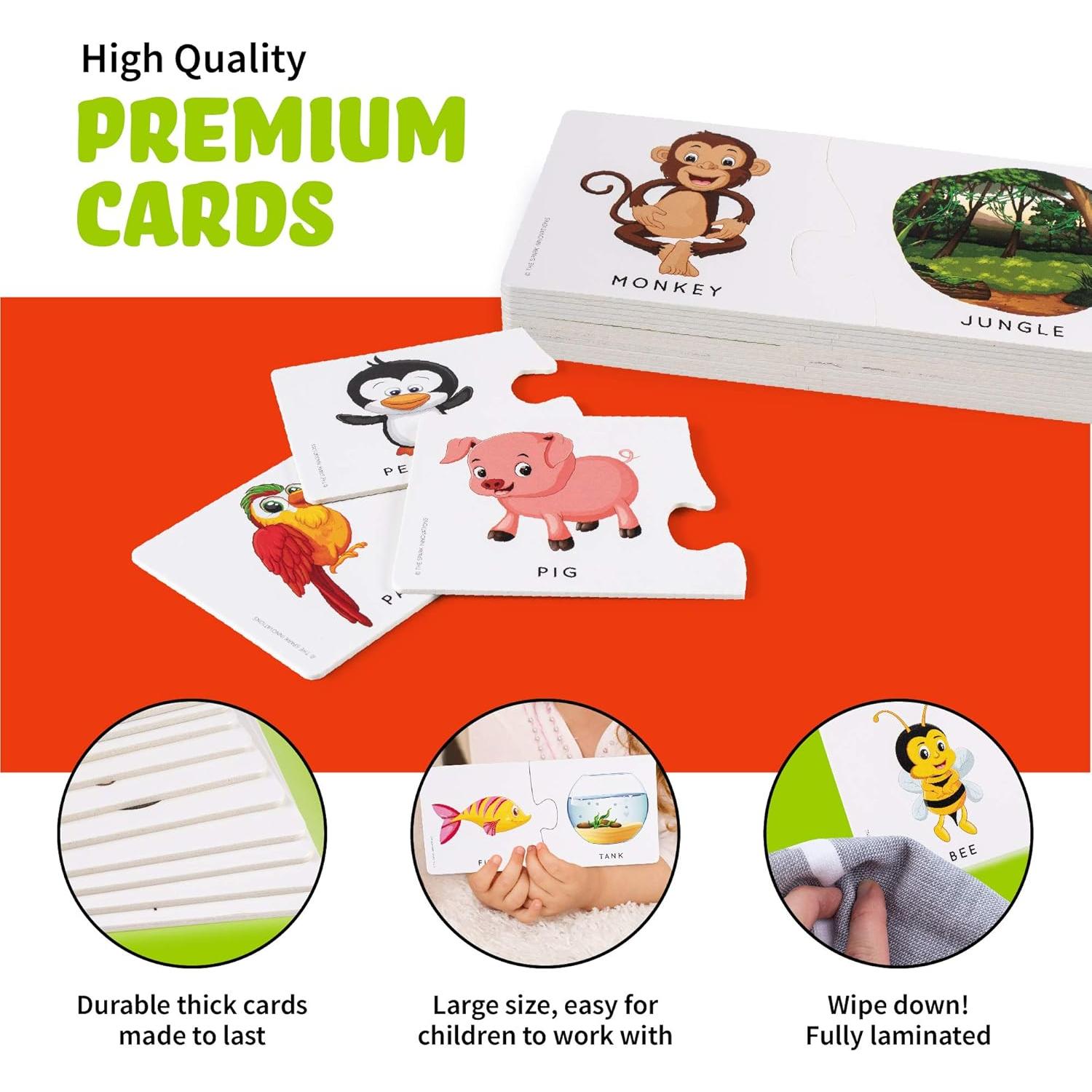 Rompecabezas de Animales Spark Innovations - Juegos Educativos 2 Piezas