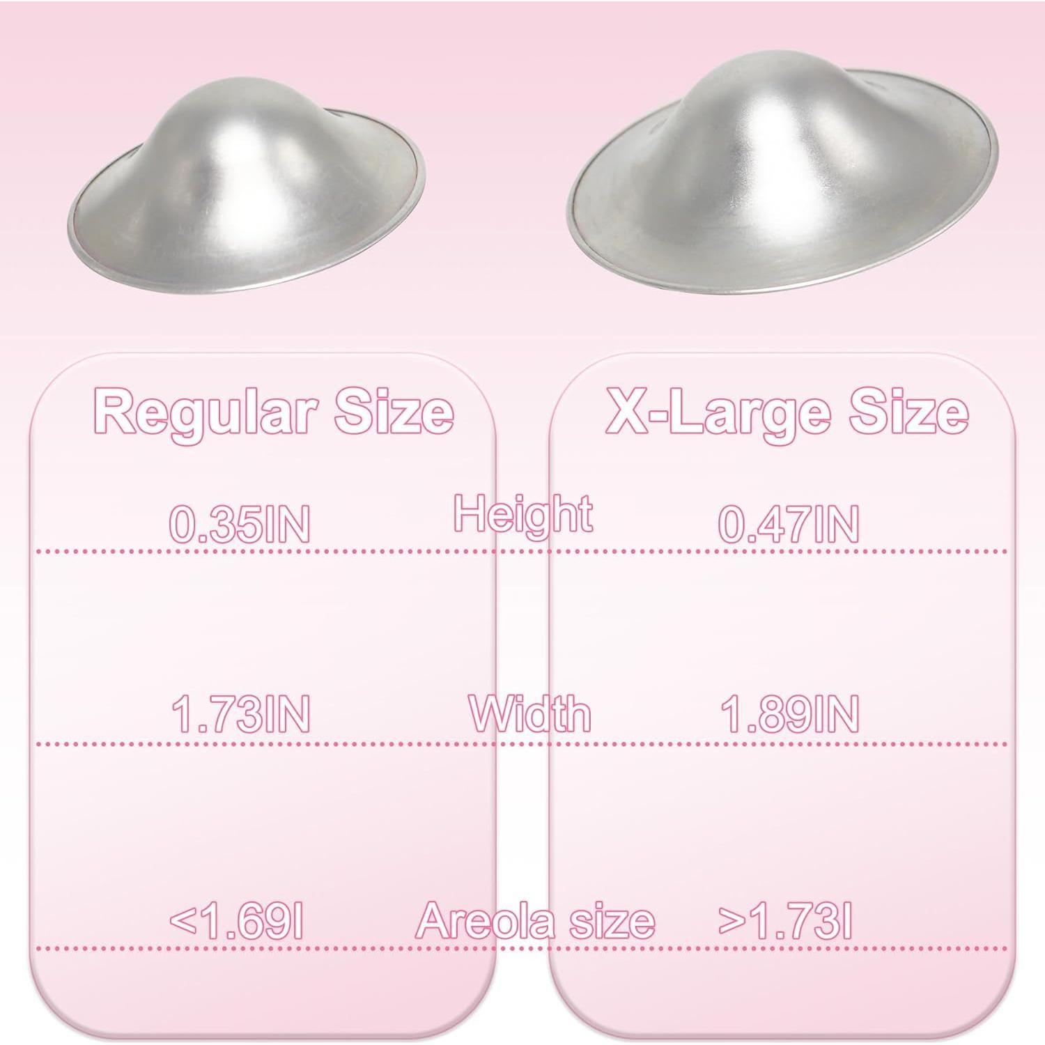 Anillos de Silicona Médica SilkyFit para Copas de Lactancia 2pcs XL