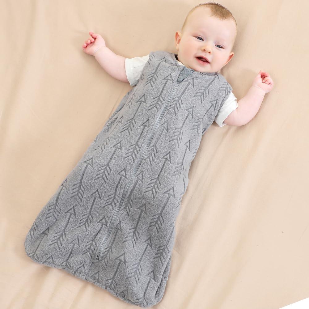 Saco de Sueño Ajustable BlueSnail 0-3 Meses con Swaddle Removible