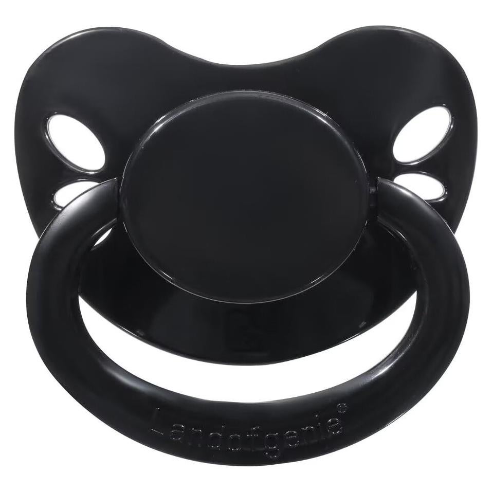 Chupete Grande para Adultos Landofgenie Mariposa Negro
