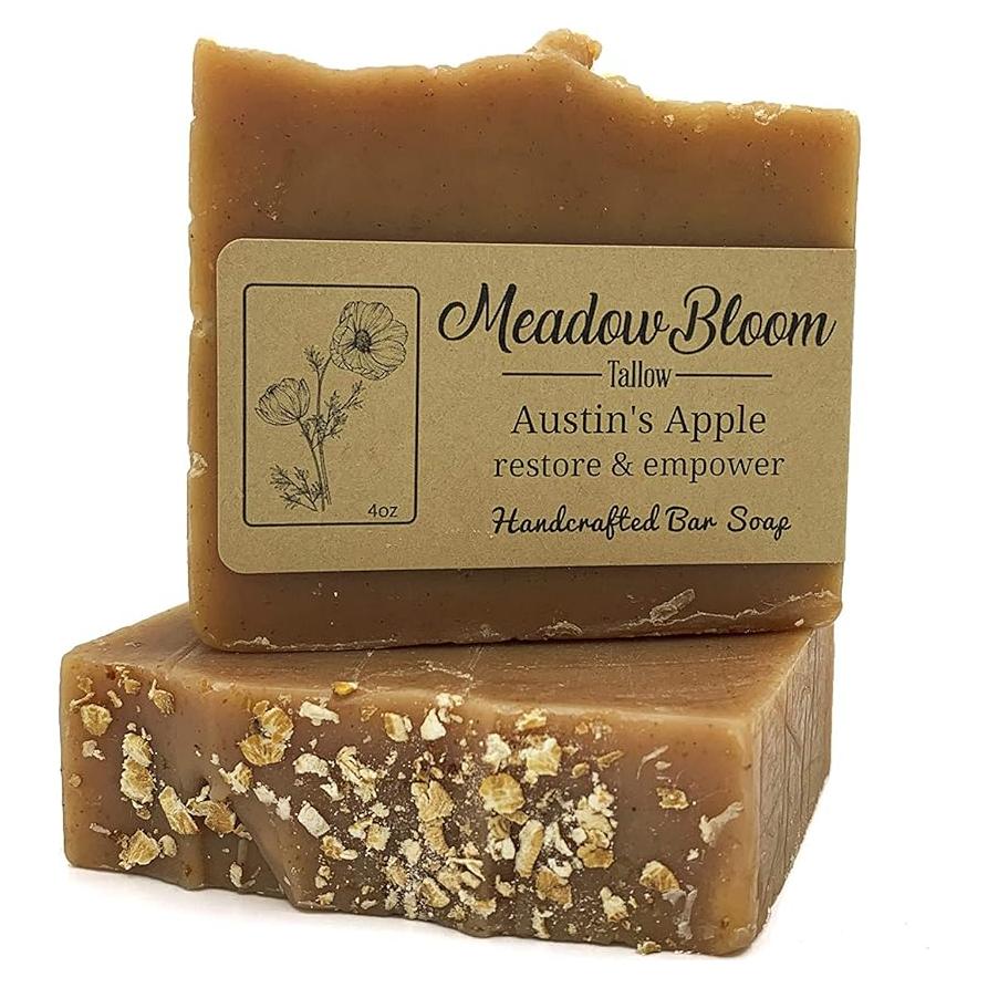 Jabón de Grasa de Res 100% Natural EST'D - Manzana - 2 Unidades