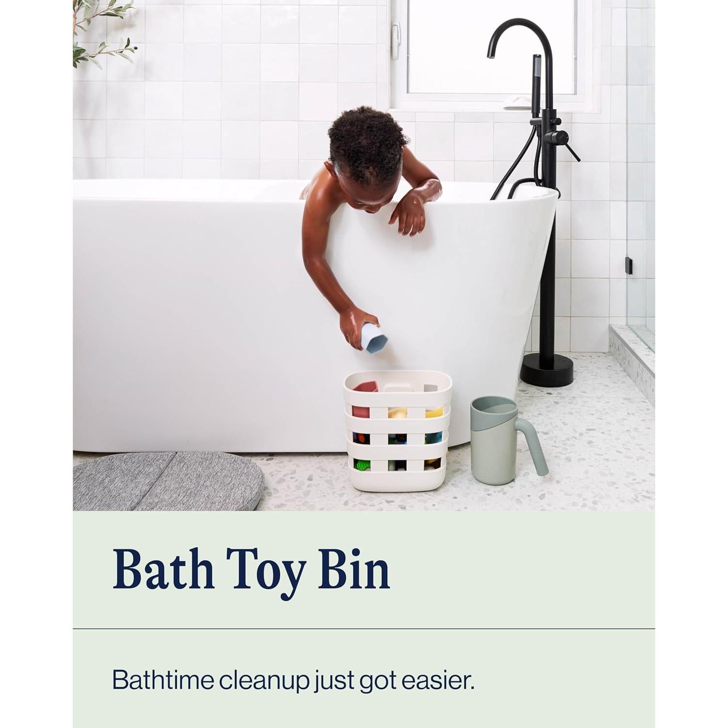 Caja de Almacenamiento para Baño Lalo Salvia 22.86x13.97x21.59cm