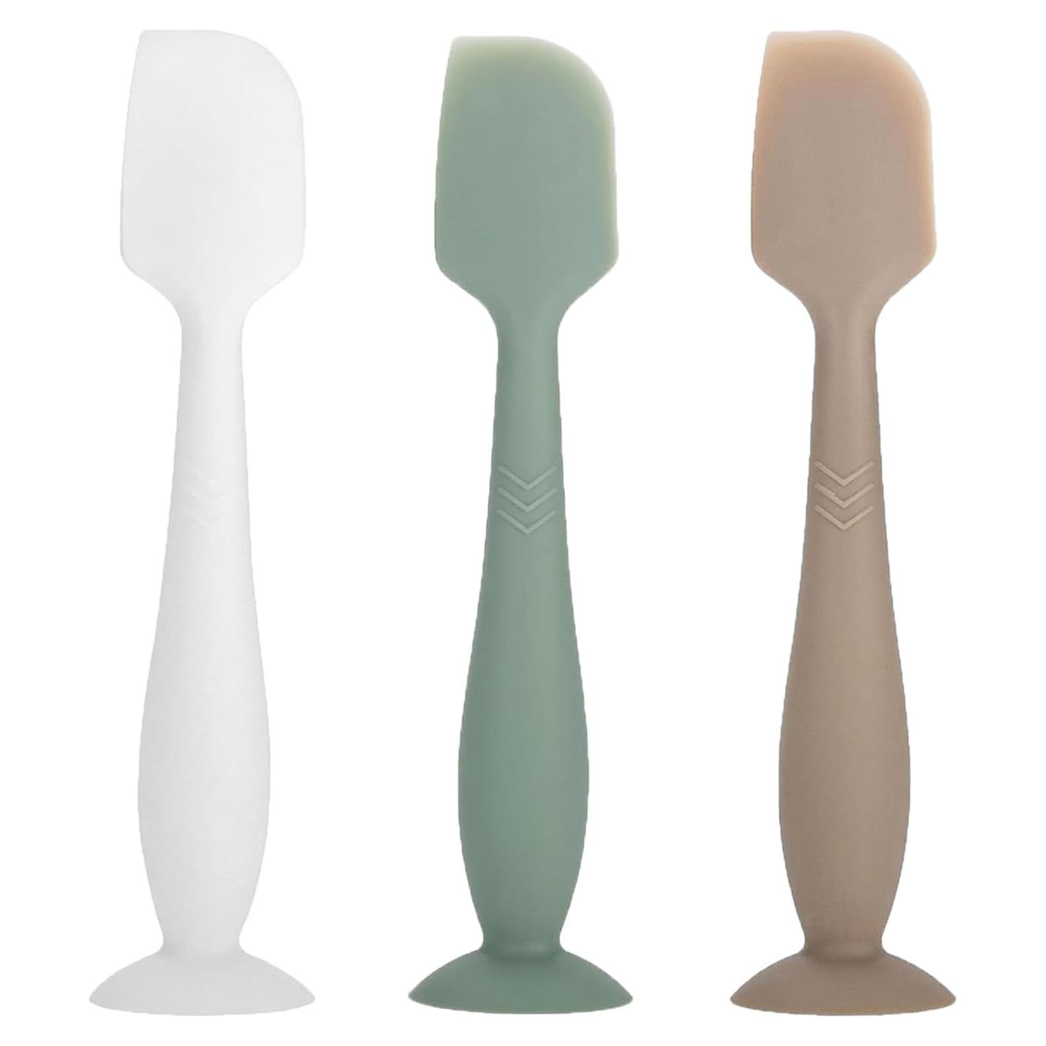 Paquete de 3 Espátulas para Crema de Pañal ROXANEPIG - Silicona Suave