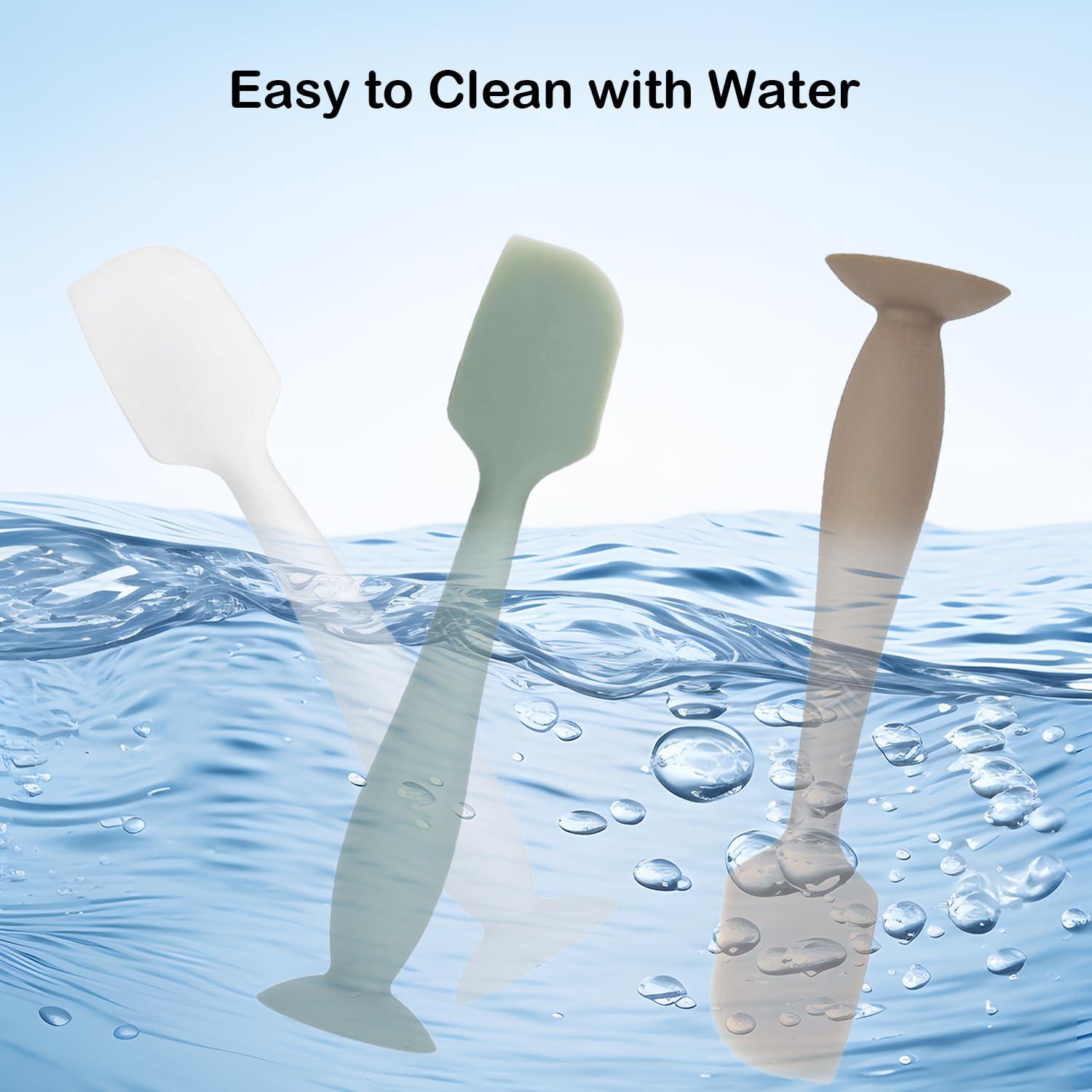 Paquete de 3 Espátulas para Crema de Pañal ROXANEPIG - Silicona Suave