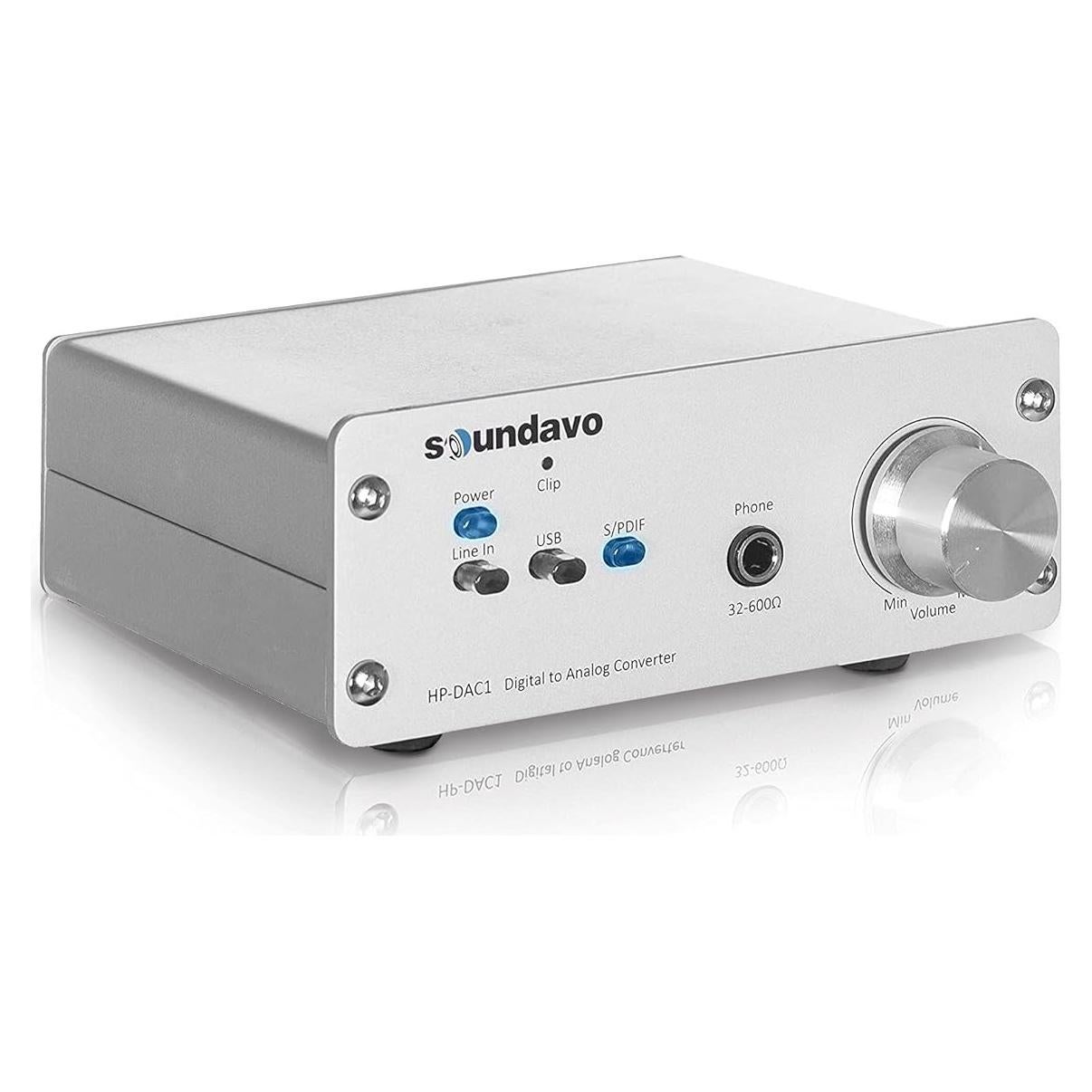 Convertidor Digital a Analógico Soundavo HP-DAC1 USB S/PDIF