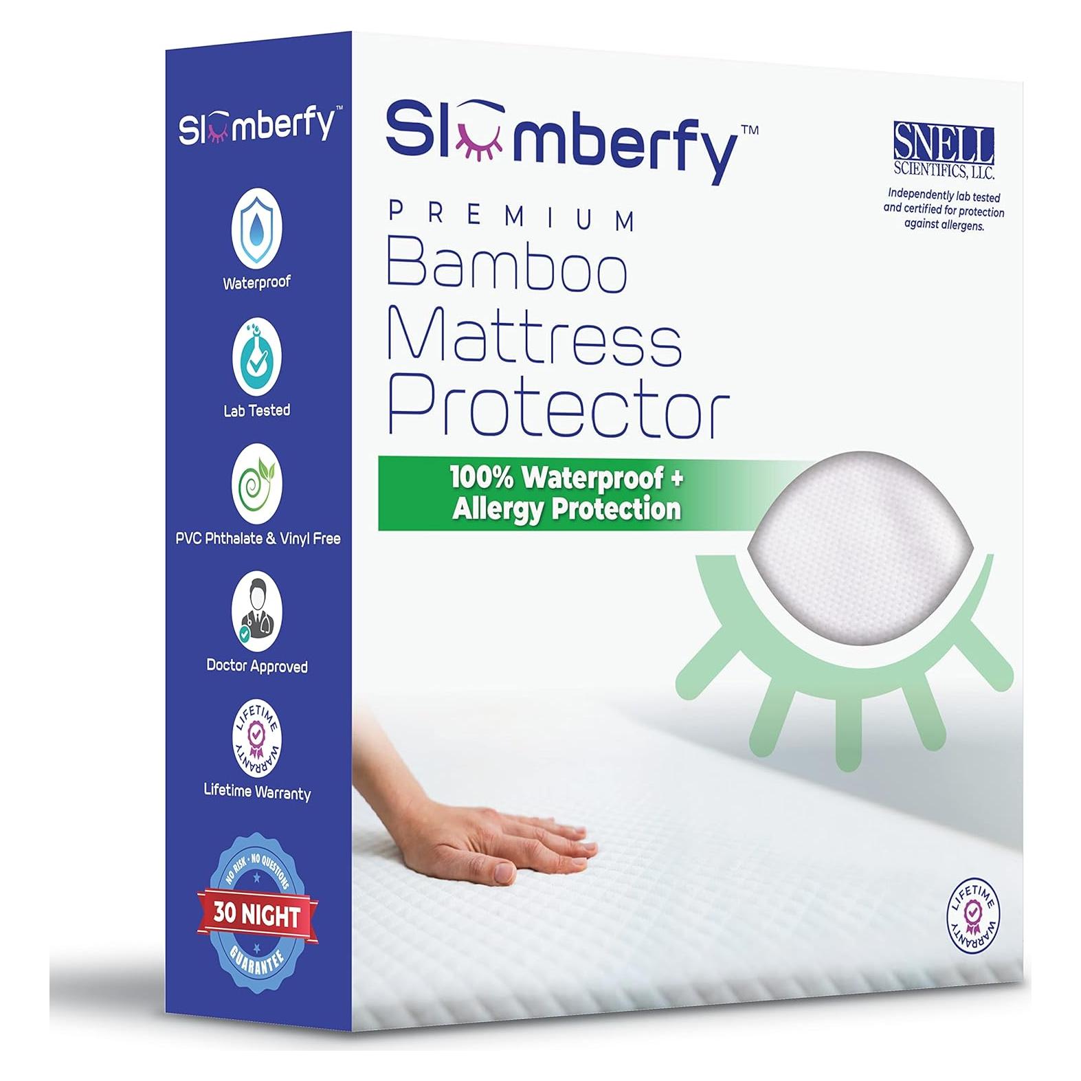 Protector de Colchón Impermeable Slumberfy Individual 99x191 cm