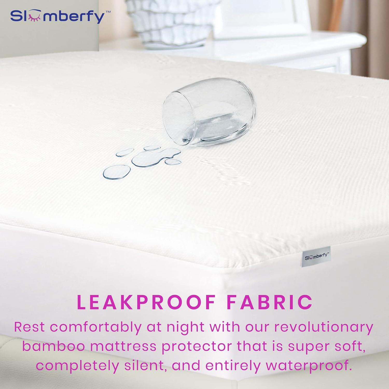 Protector de Colchón Impermeable Slumberfy Individual 99x191 cm