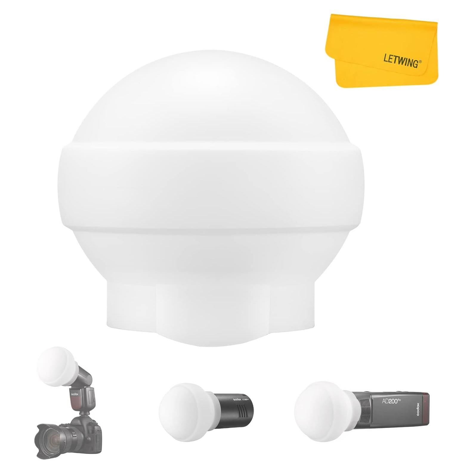 Domo de Difusión Godox AK-R22 para Flash Godox V1 y AD200