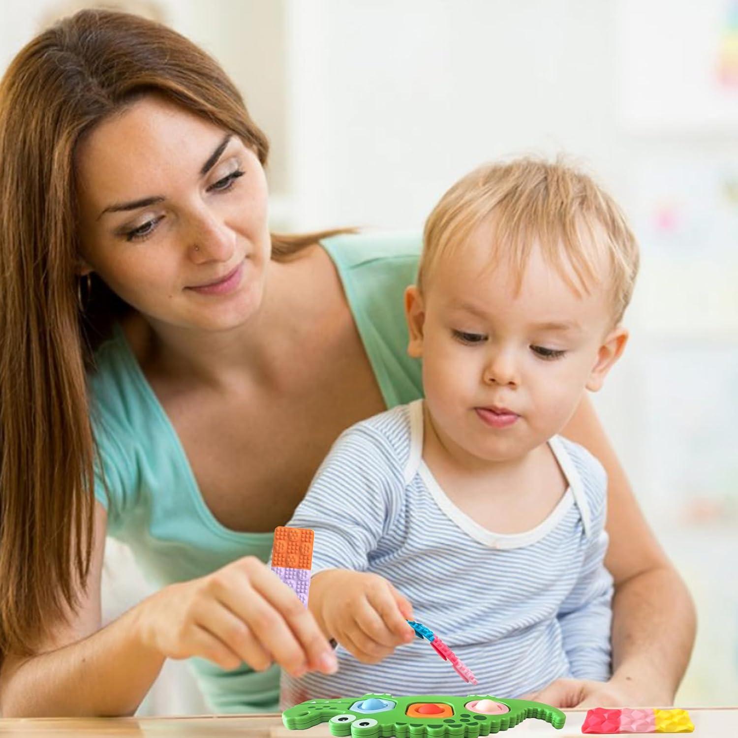 Paquete de 8 Juguetes Sensoriales Antiestrés Iceacrin