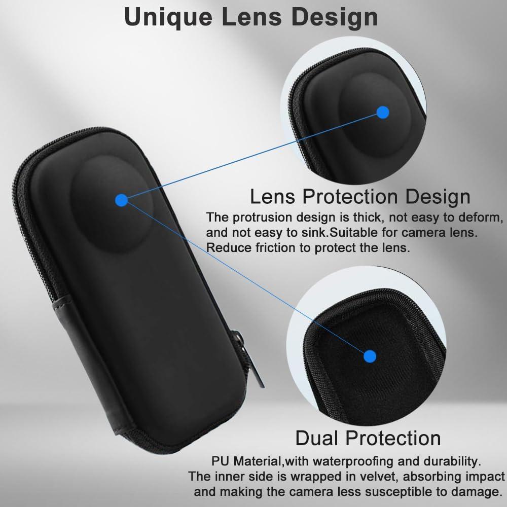 Funda de Transporte FiTSTILL para Cámara Insta360 X2/X3 Mini