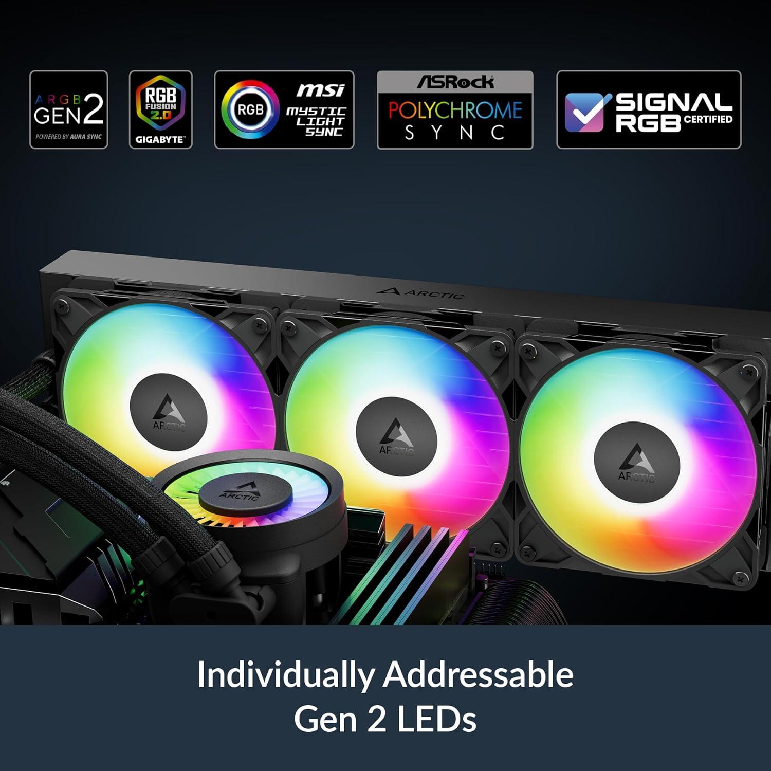 Enfriador de CPU AIO ARCTIC Liquid Freezer III Pro 360mm RGB