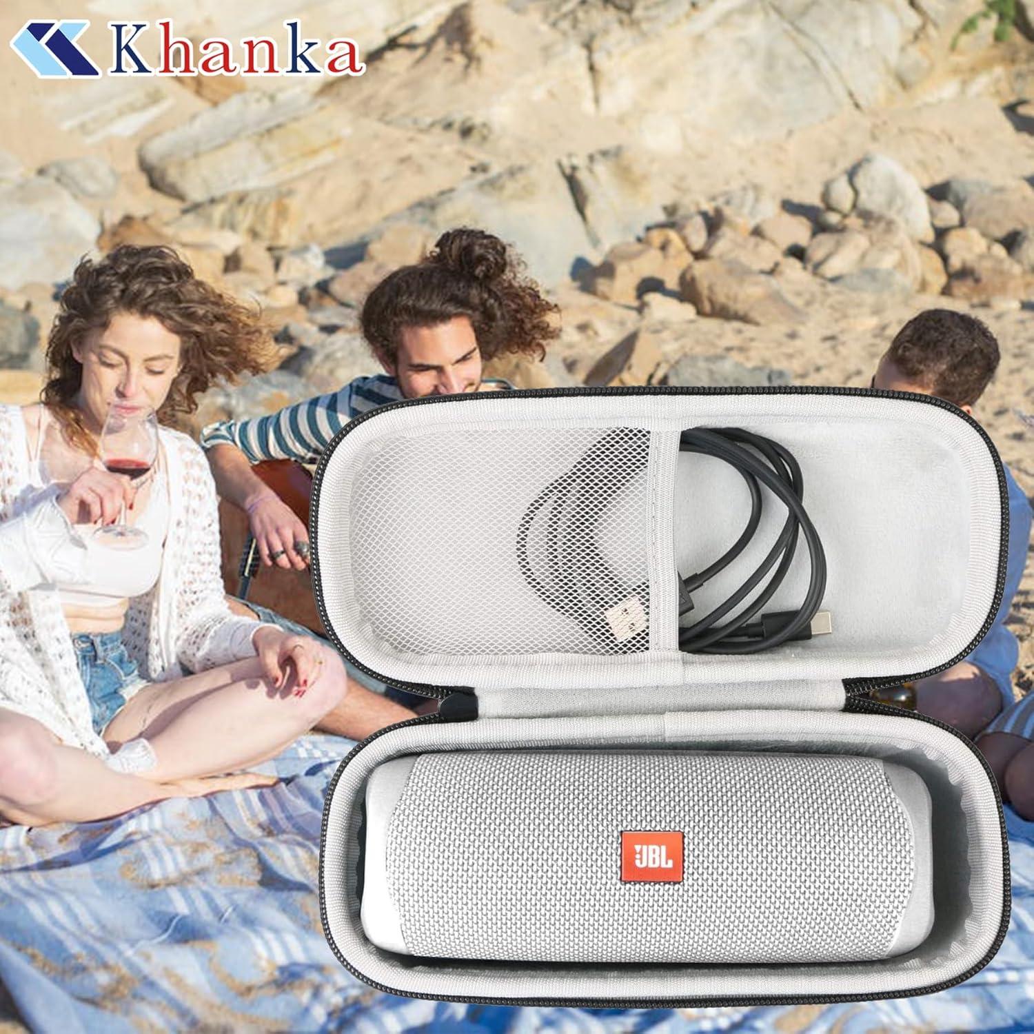 Funda Dura Khanka para Altavoz JBL Flip 7/5/6 Impermeable
