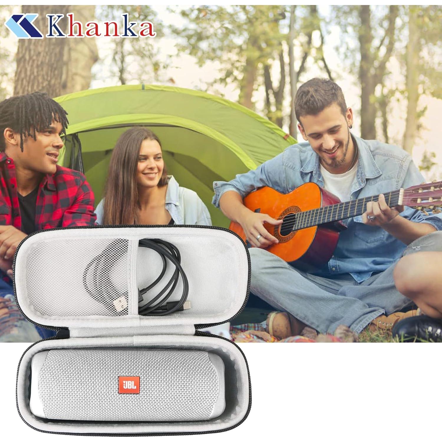 Funda Dura Khanka para Altavoz JBL Flip 7/5/6 Impermeable