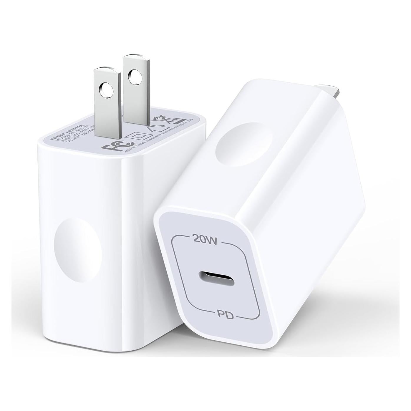 Cargador USB C 20W AILKIN para iPhone y Samsung - Carga Rápida