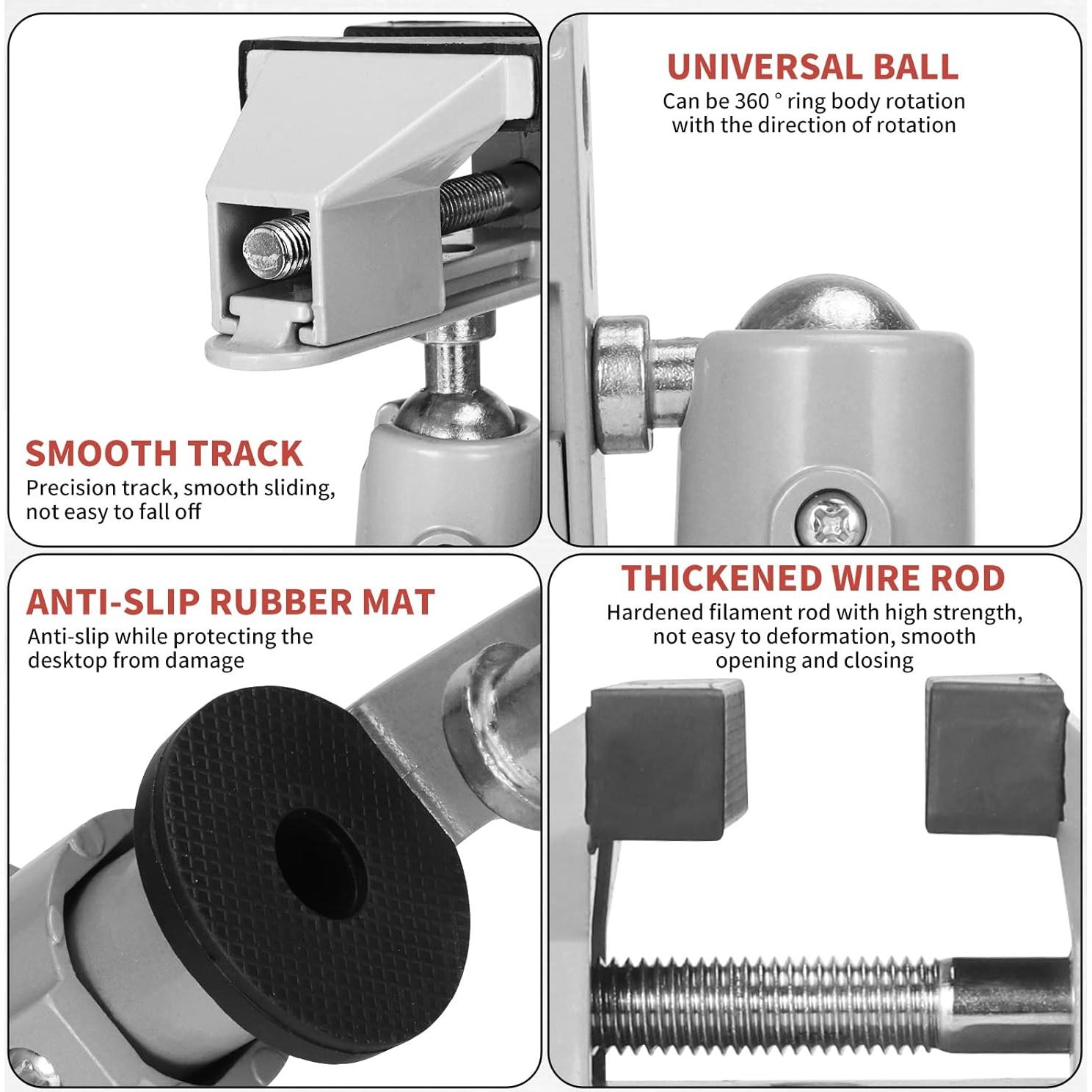 Morsa Universal Giratoria 3" Baiwen 360° Inclinación 45°