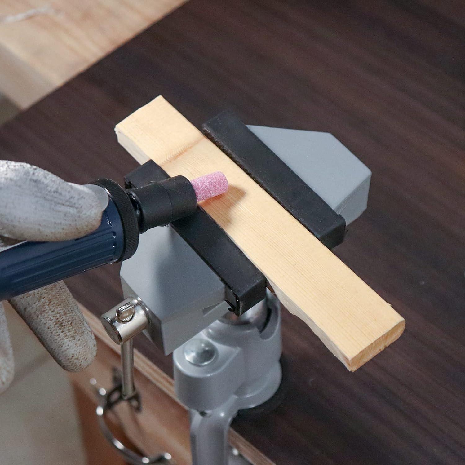 Morsa Universal Giratoria 3" Baiwen 360° Inclinación 45°