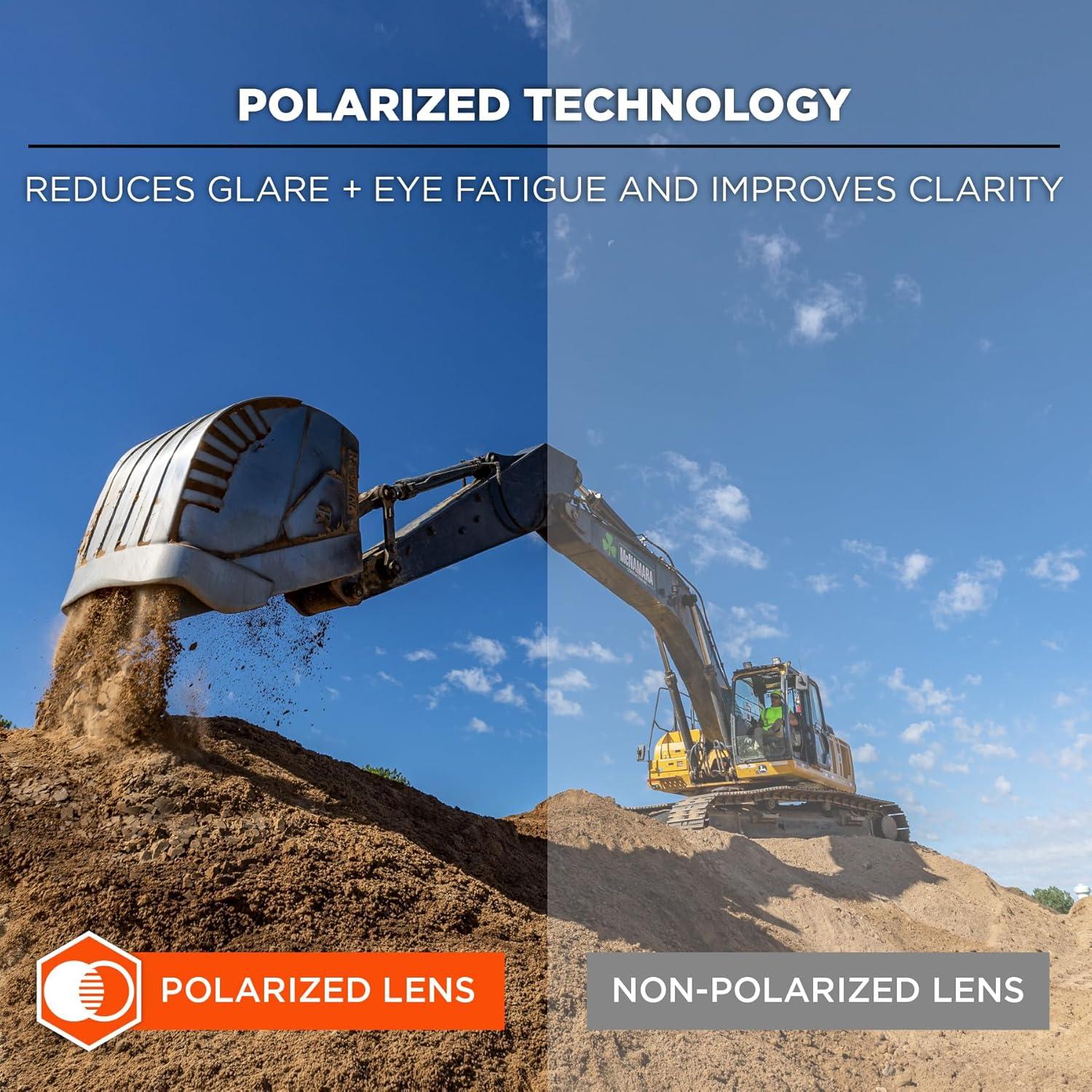 Gafas de Seguridad Ergodyne Skullerz SIXTEN Antivaho Polarizadas