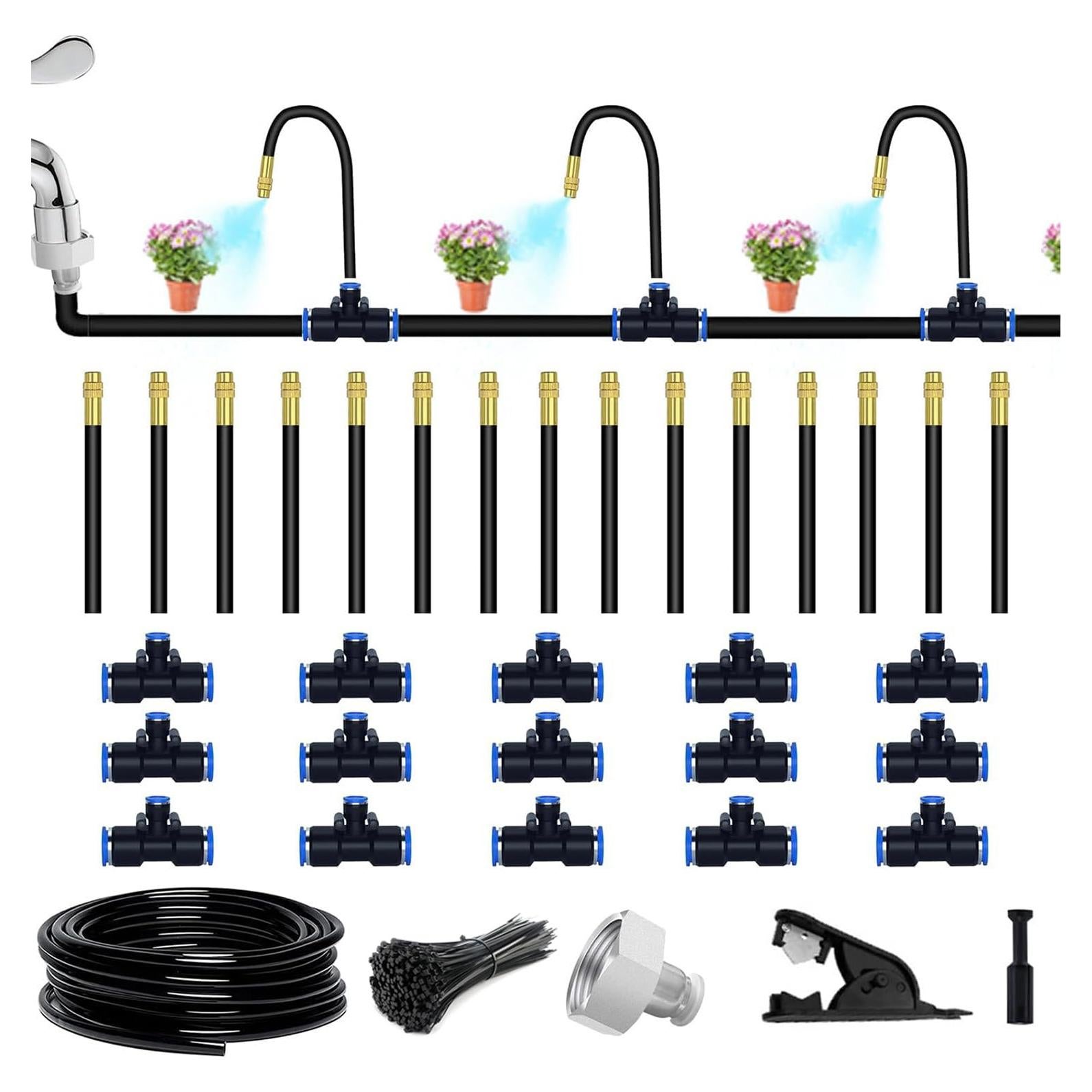 Kit de Riego por Goteo Suyeah 15m Automático Flexible