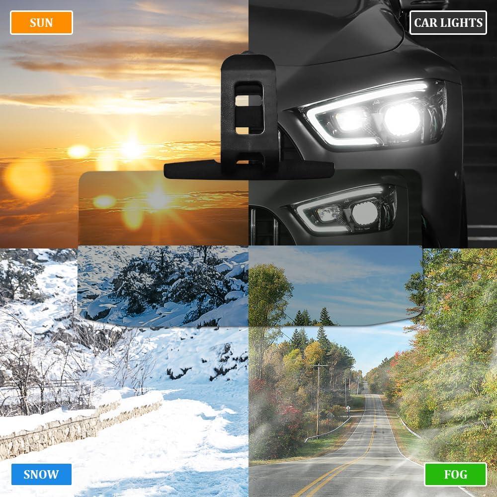 Extensor de Visera de Sol Middrivr para Coche 32x14.5cm