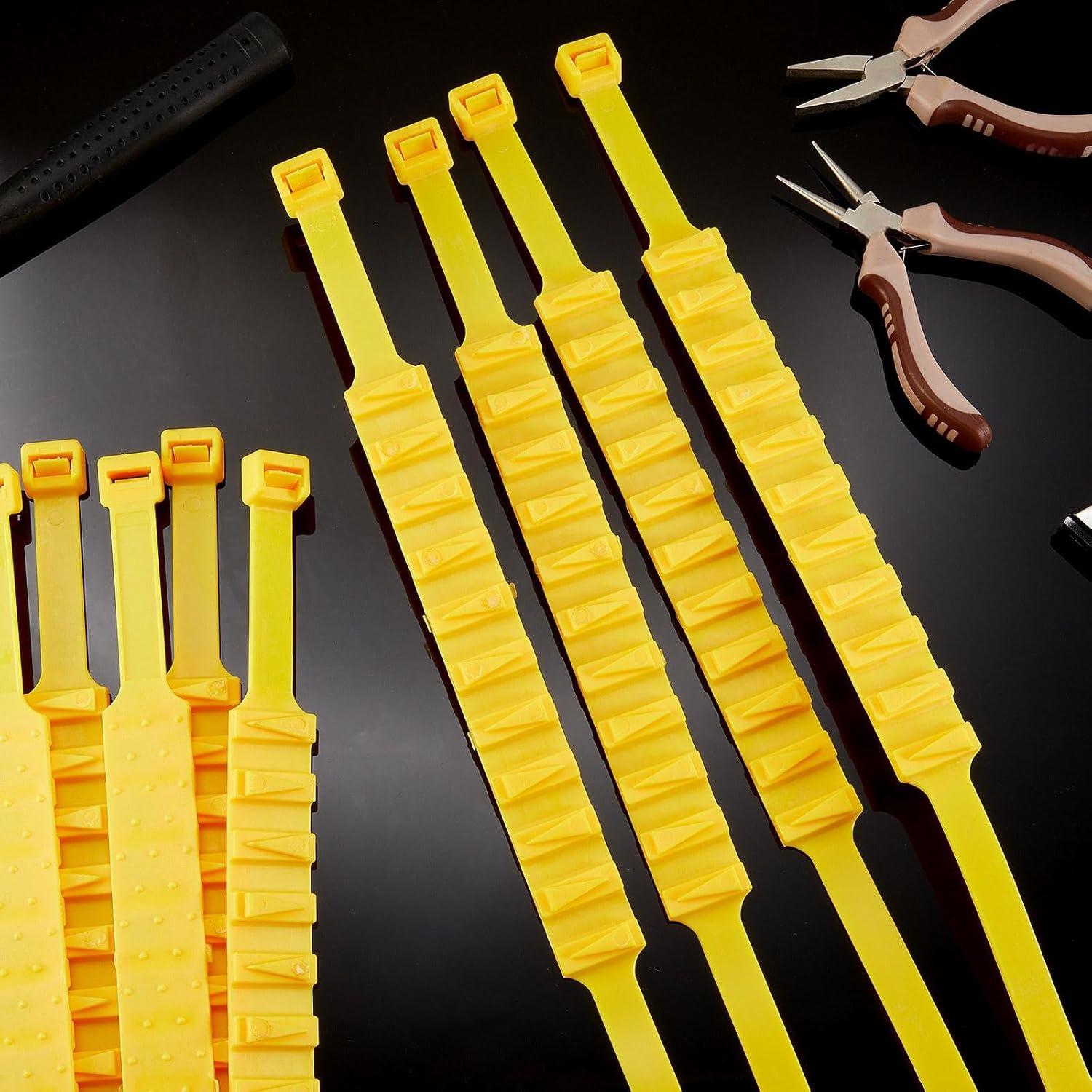 Cadenas de Neumáticos Antideslizantes Tallew 10 Pcs 1.5 x 93 cm