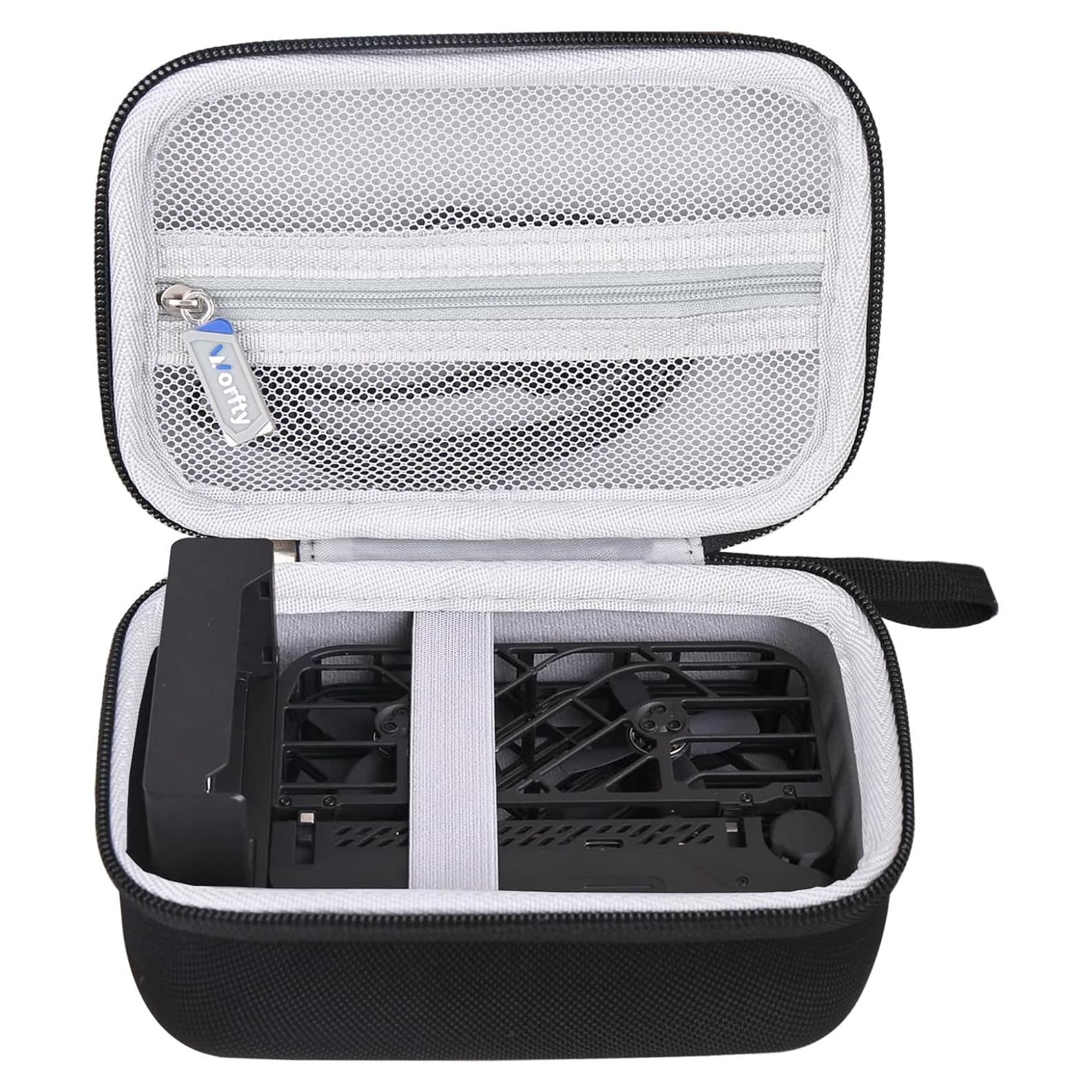 Funda Dura de Transporte Worfty para HOVERAir X1 Drone - Negro