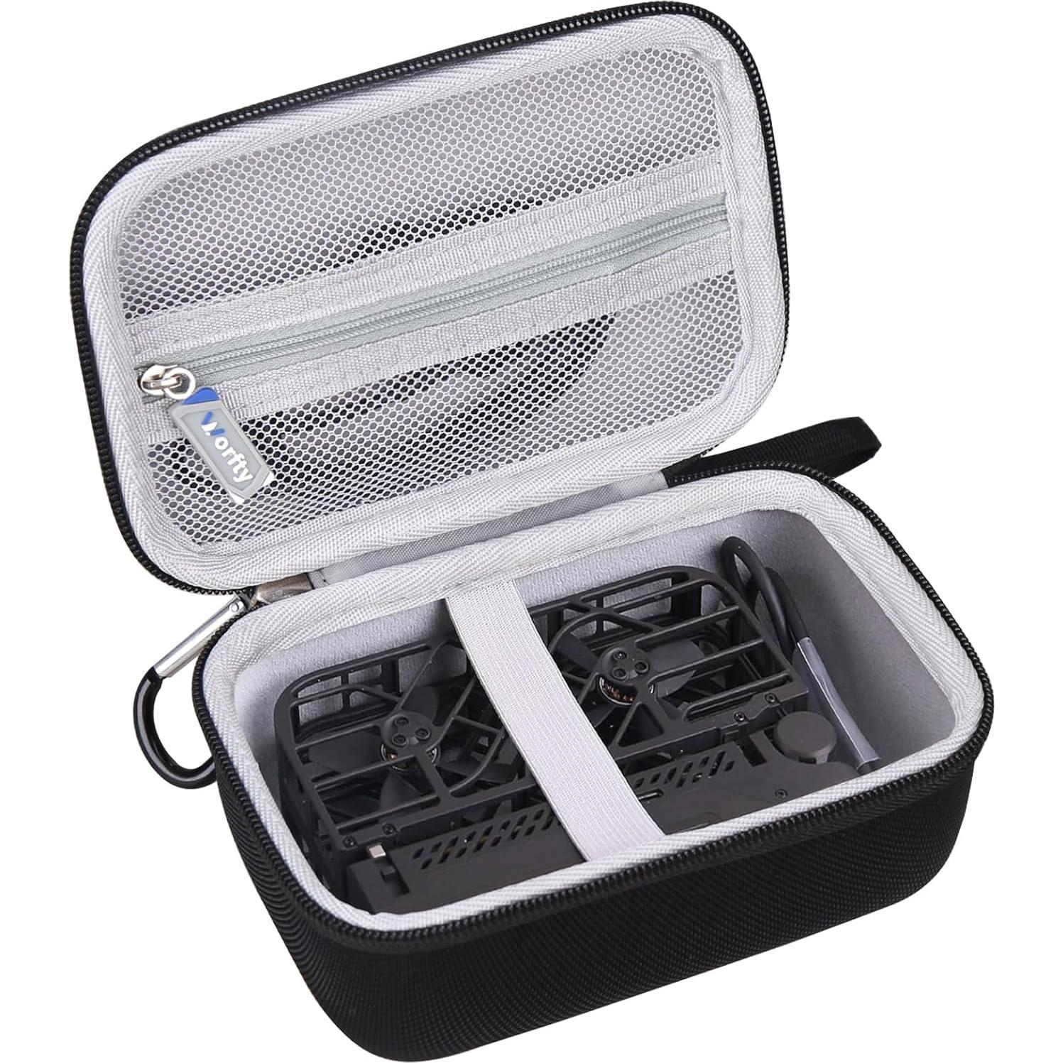 Funda Dura de Transporte Worfty para HOVERAir X1 Drone - Negro