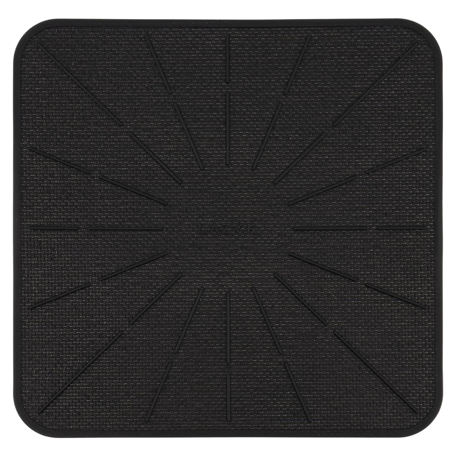 Alfombrilla de Cocina de Inducción Lazy K 22.86cm Negra