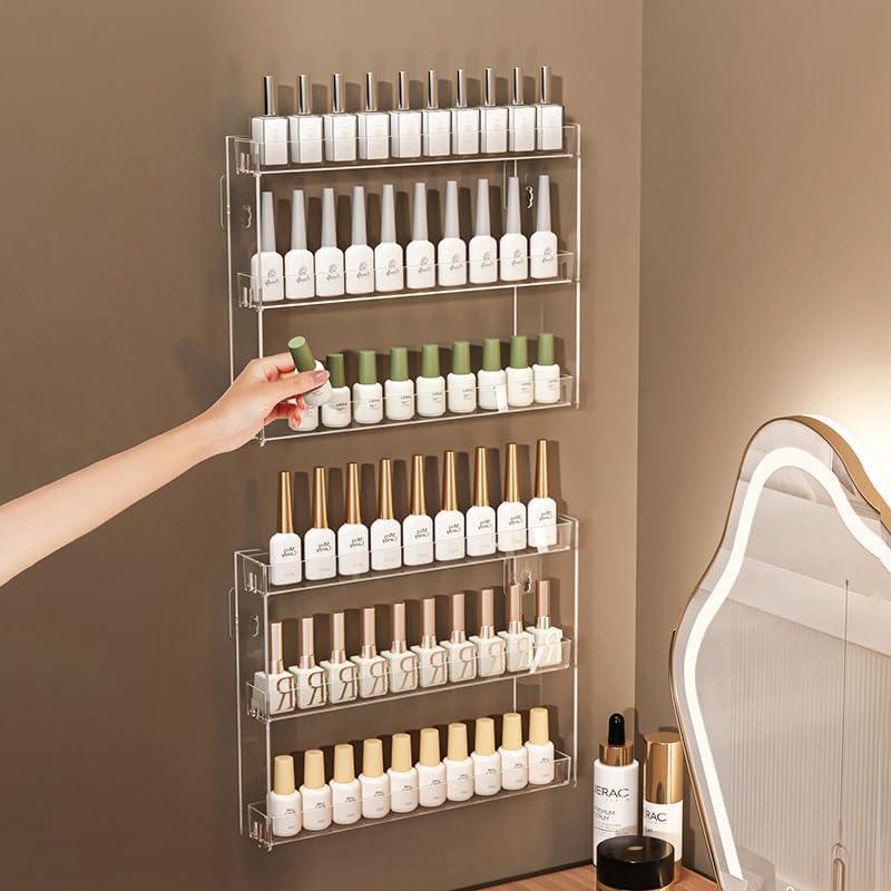 Organizador de Maquillaje YIEZI 3 Capas Acrílico Transparente