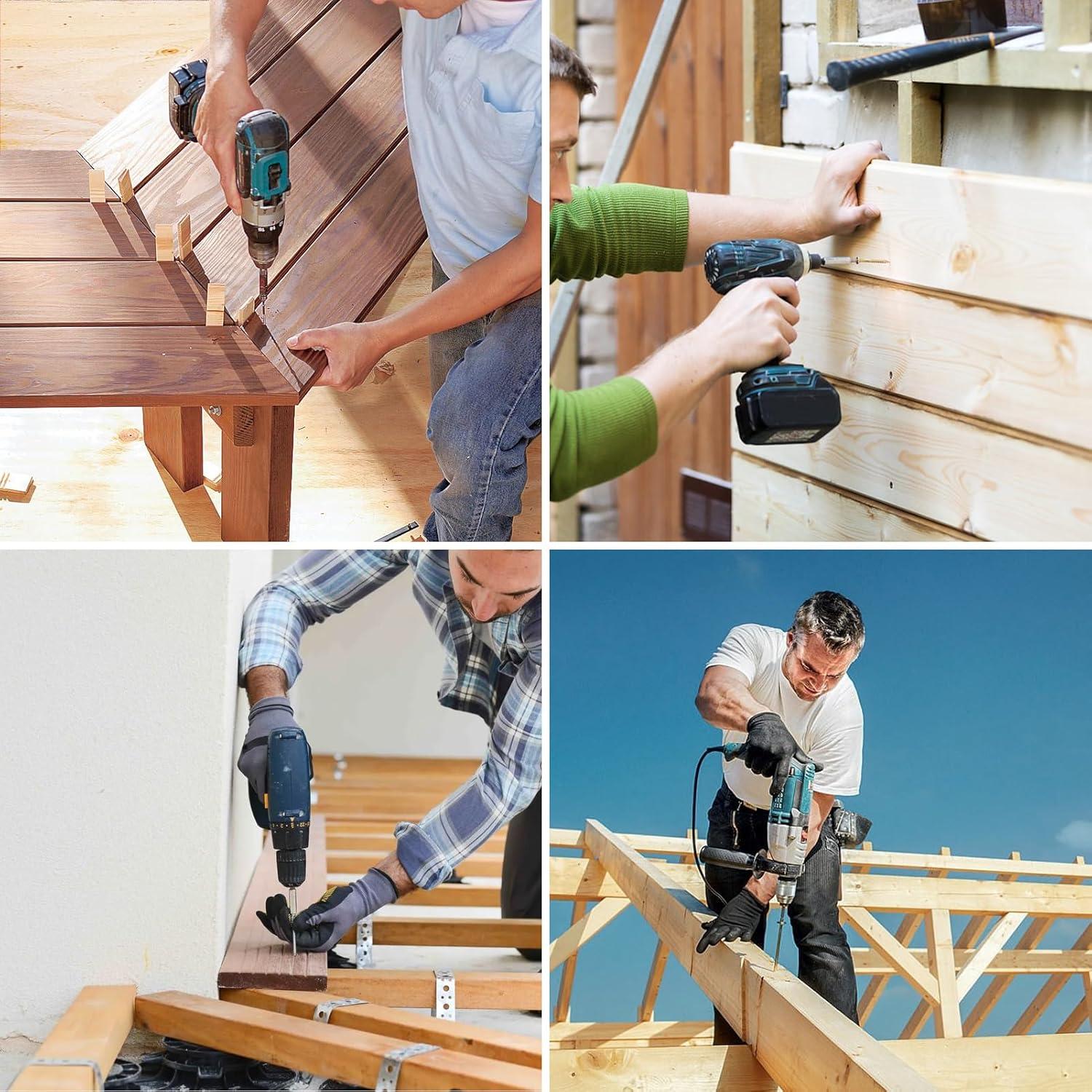 Tornillos para Deck FIXLINK #9 x 63.5 mm 178pcs Resistencia Oxidación