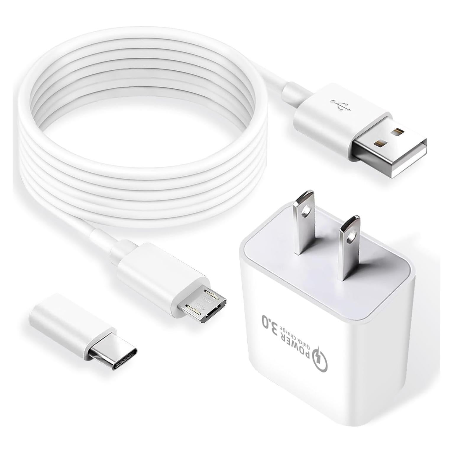 Cable de carga 3m 18W QC3.0 para cámaras Arlo y más