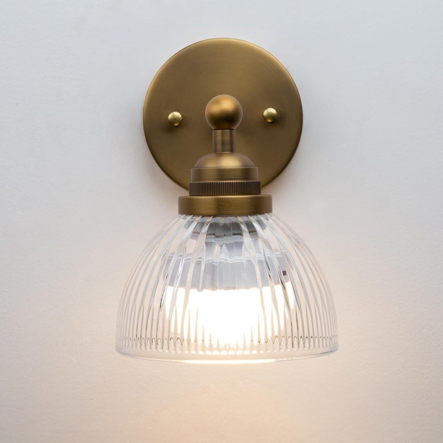 Aplique de pared recargable Phansthy vintage 1 luz USB 23cm