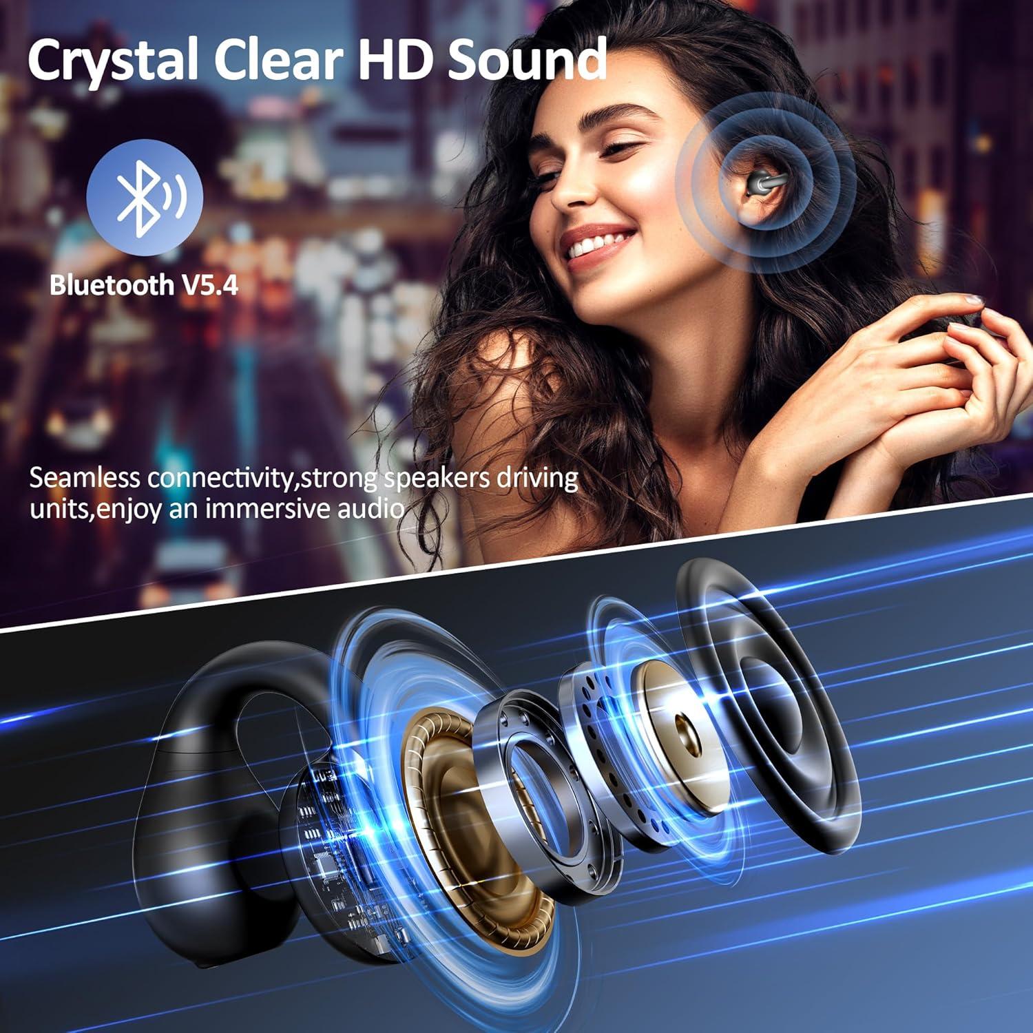 Auriculares Traductores IAMJOY CT28 Inalámbricos Negro 163 Idiomas