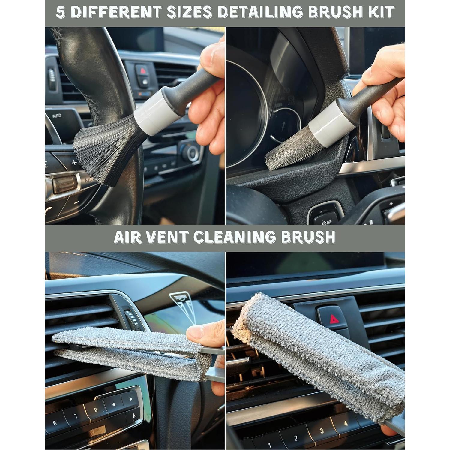 Kit de Detalle de Interior de Coche Oesee 18 Piezas Herramientas