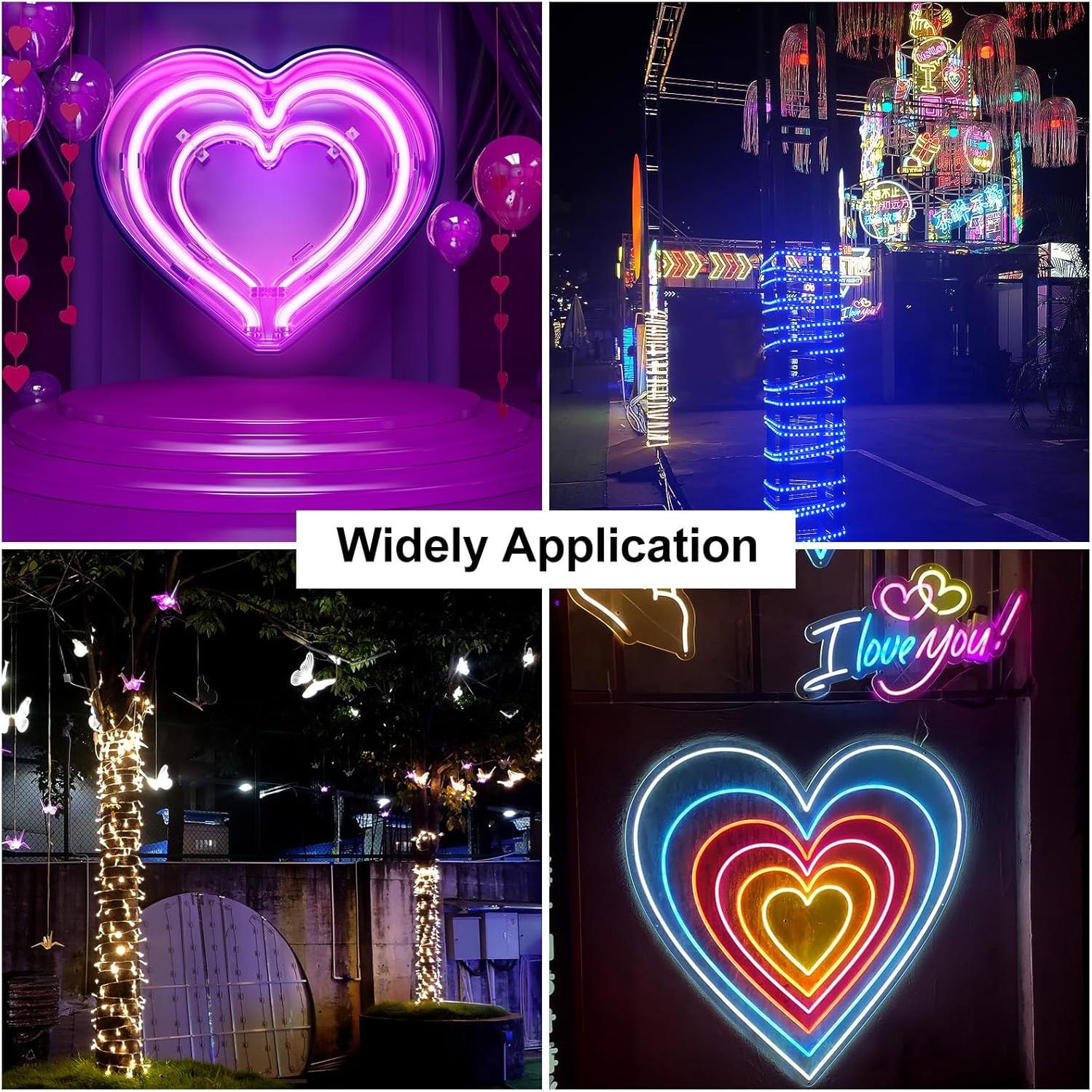 Clips de Luz LED en Tira PATIKIL 40 Piezas Soportes Plástico