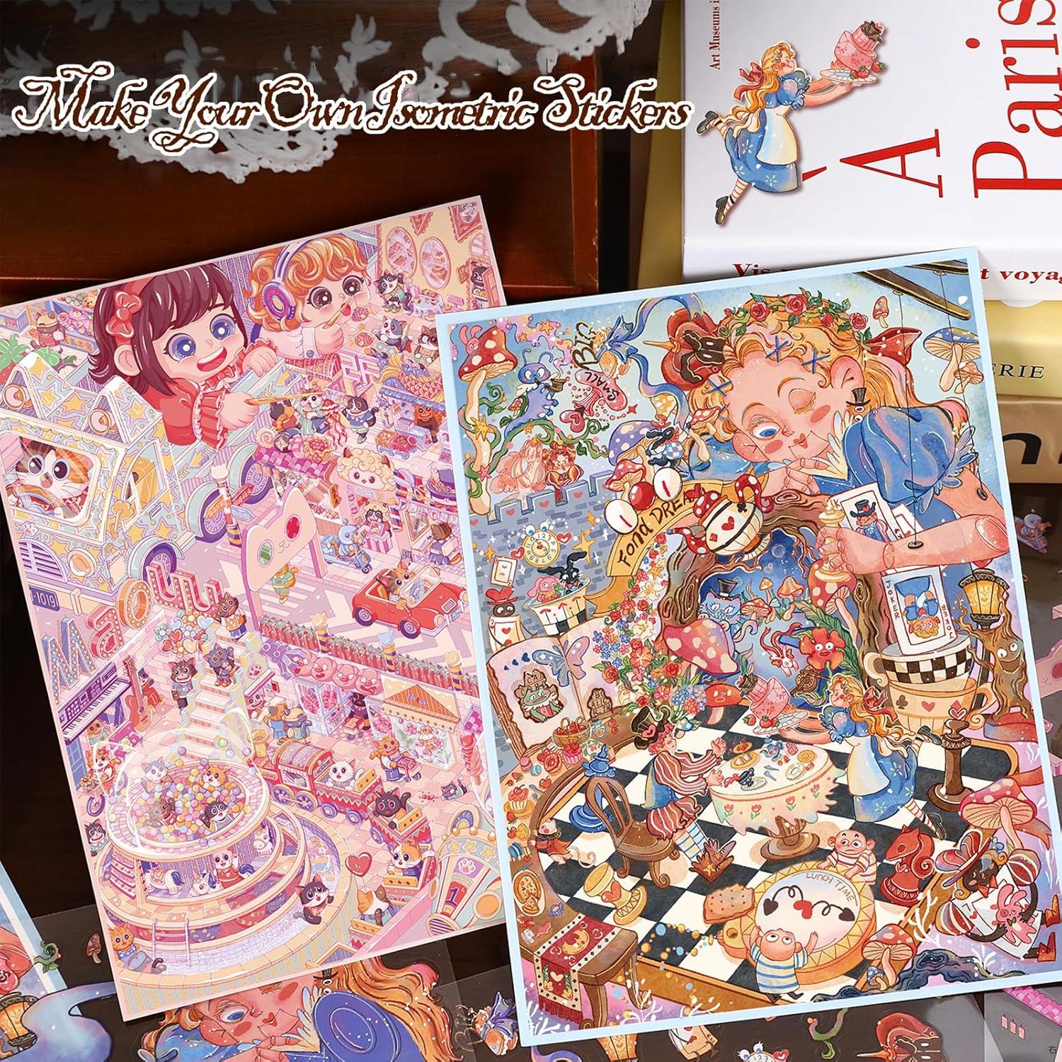 Pegatinas 3D PEJATTN para Manualidades - Kit DIY Creativo